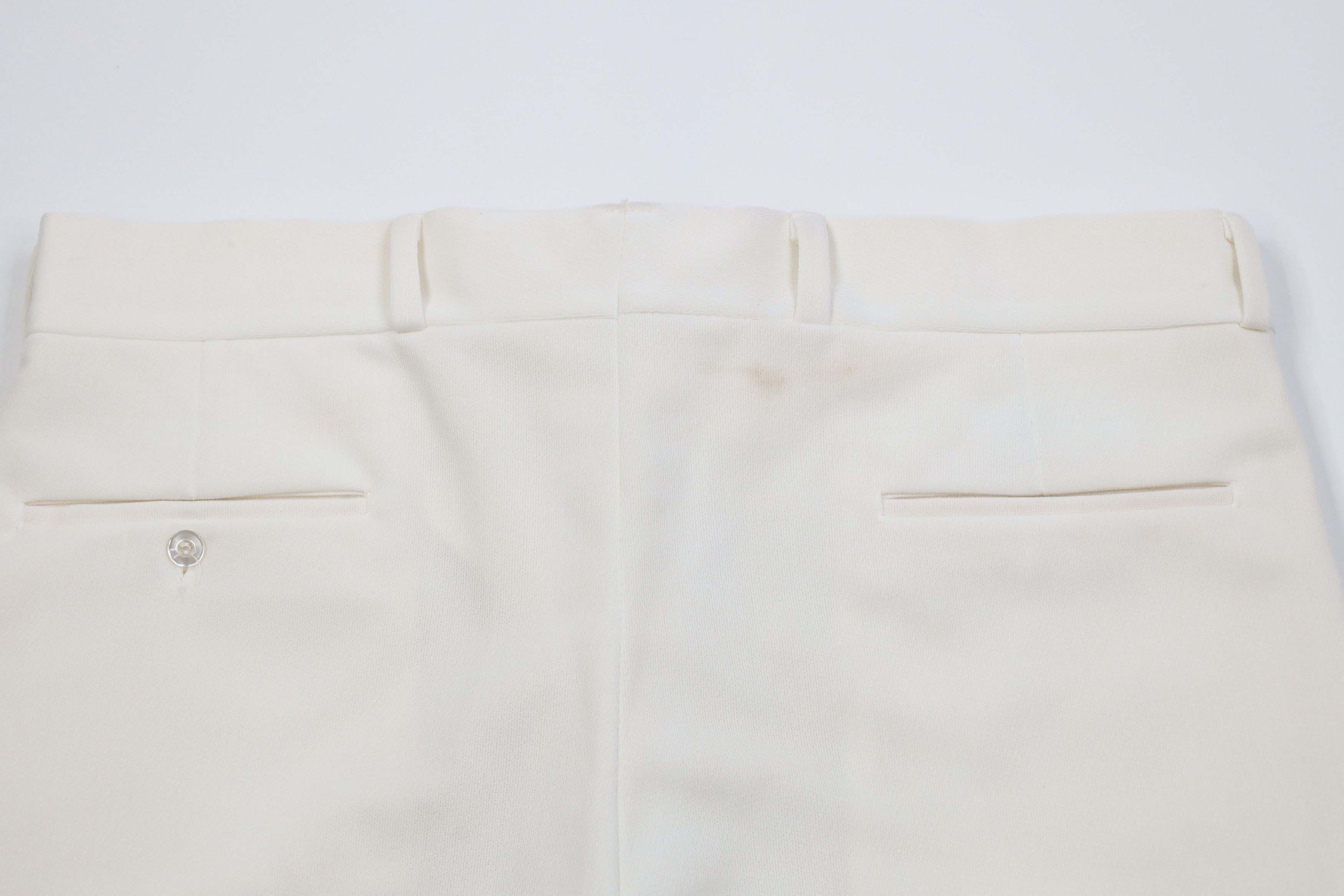 Vintage Vintage 70s Streetwear Wide Leg Bell Bottoms Pants White USA Size US 36 / EU 52 - 12 Thumbnail