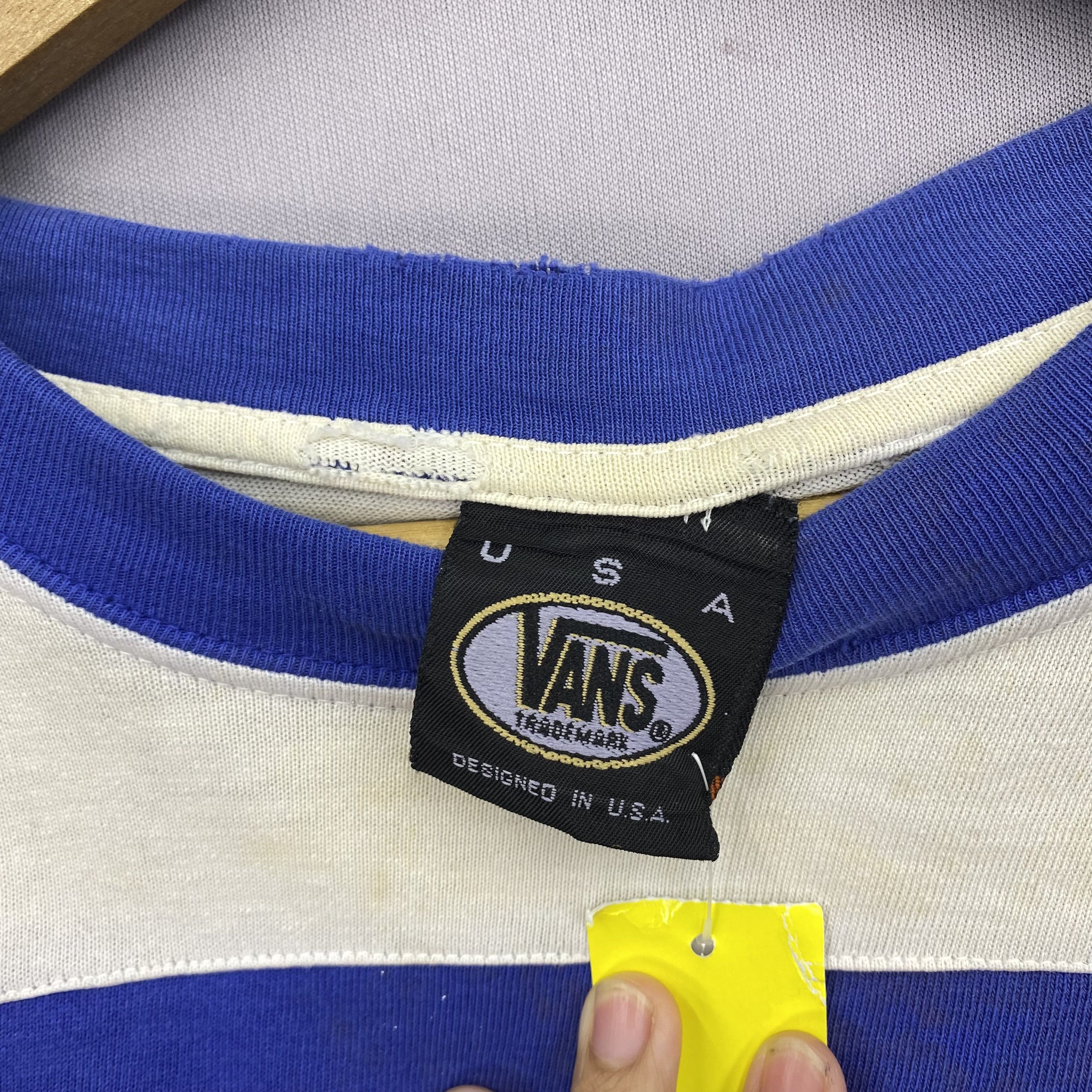Vans Vintage 90s Vans T-Shirt Vans 66 U.S.A Crewneck Tee 56789 Size US L / EU 52-54 / 3 - 7 Thumbnail