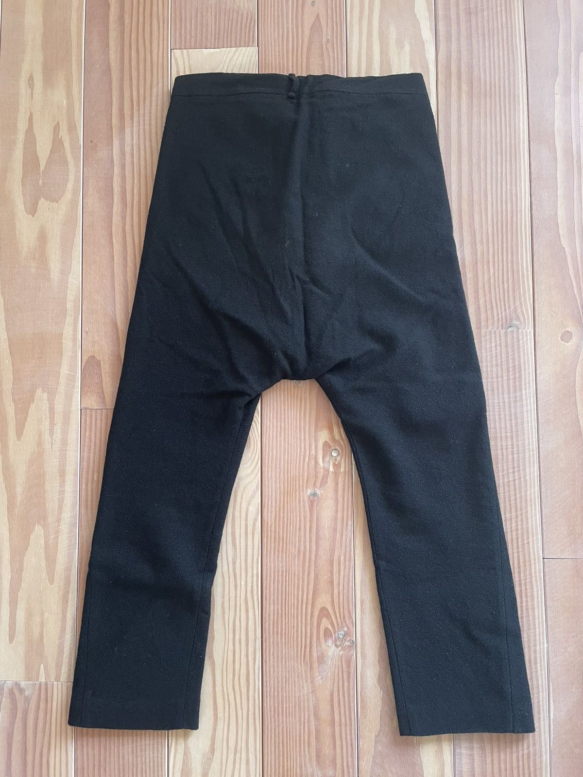 A1923 Black wool trousers Size US 30 / EU 46 - 2 Thumbnail
