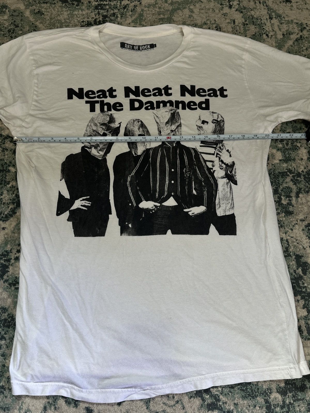 Band Tees The Damned Neat Neat Punk Band Tee (Art of Rock) Size US L / EU 52-54 / 3 - 5 Thumbnail