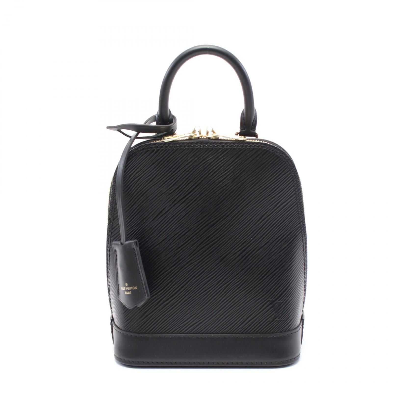 Louis Vuitton Louis Vuitton Alma Backpack Epi Noir Rucksack Leather Black Size ONE SIZE - 1 Thumbnail