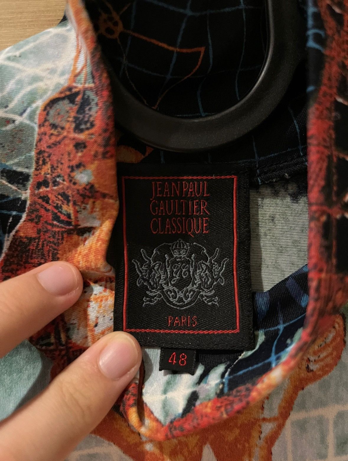 Jean Paul Gaultier Jean Paul Gaultier ss1990 x ray long sleeve Size US M / EU 48-50 / 2 - 4 Thumbnail