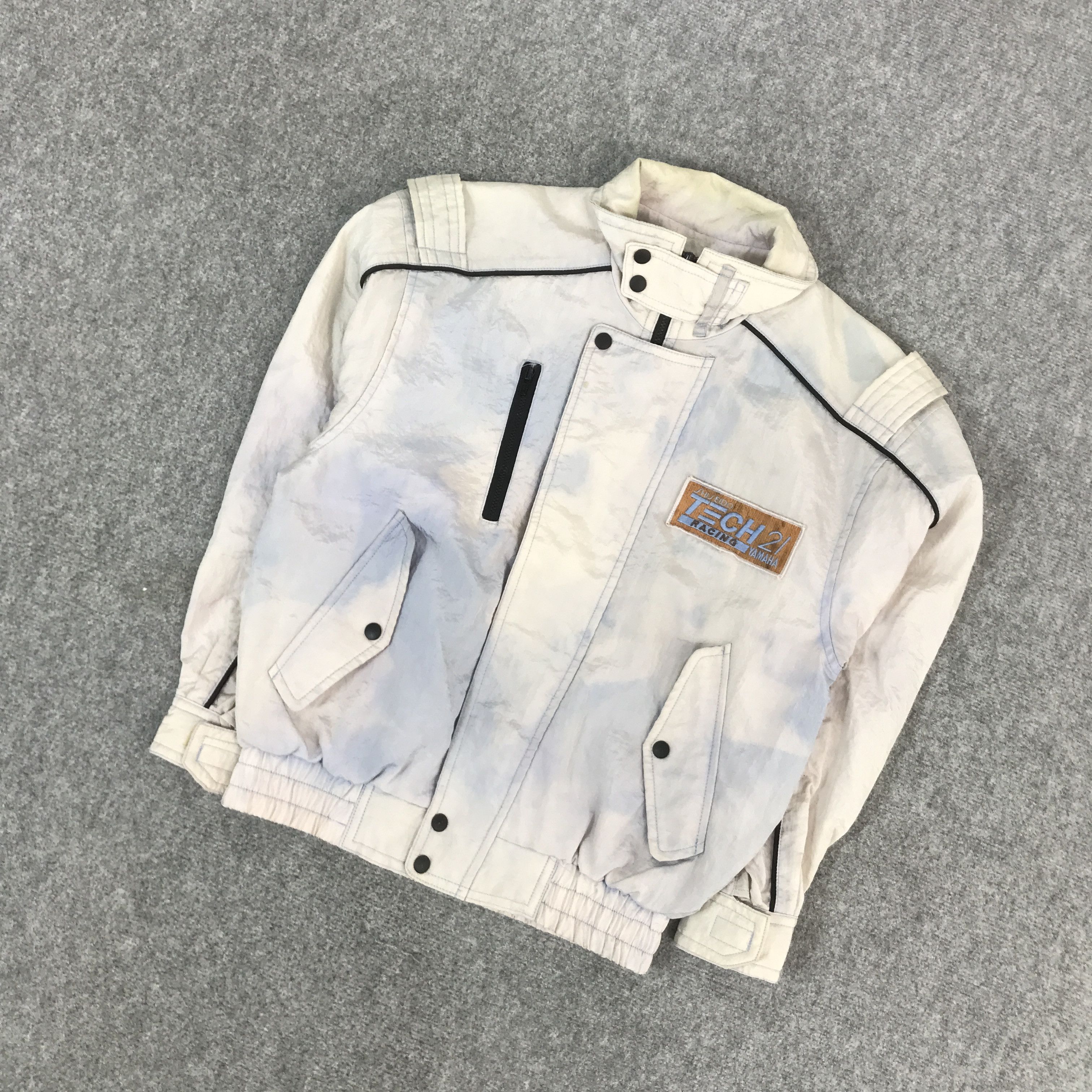 Yamaha VINATGE YAMAHA ACID DESIGN BOMBER JACKET Size US L / EU 52-54 / 3 - 5 Thumbnail