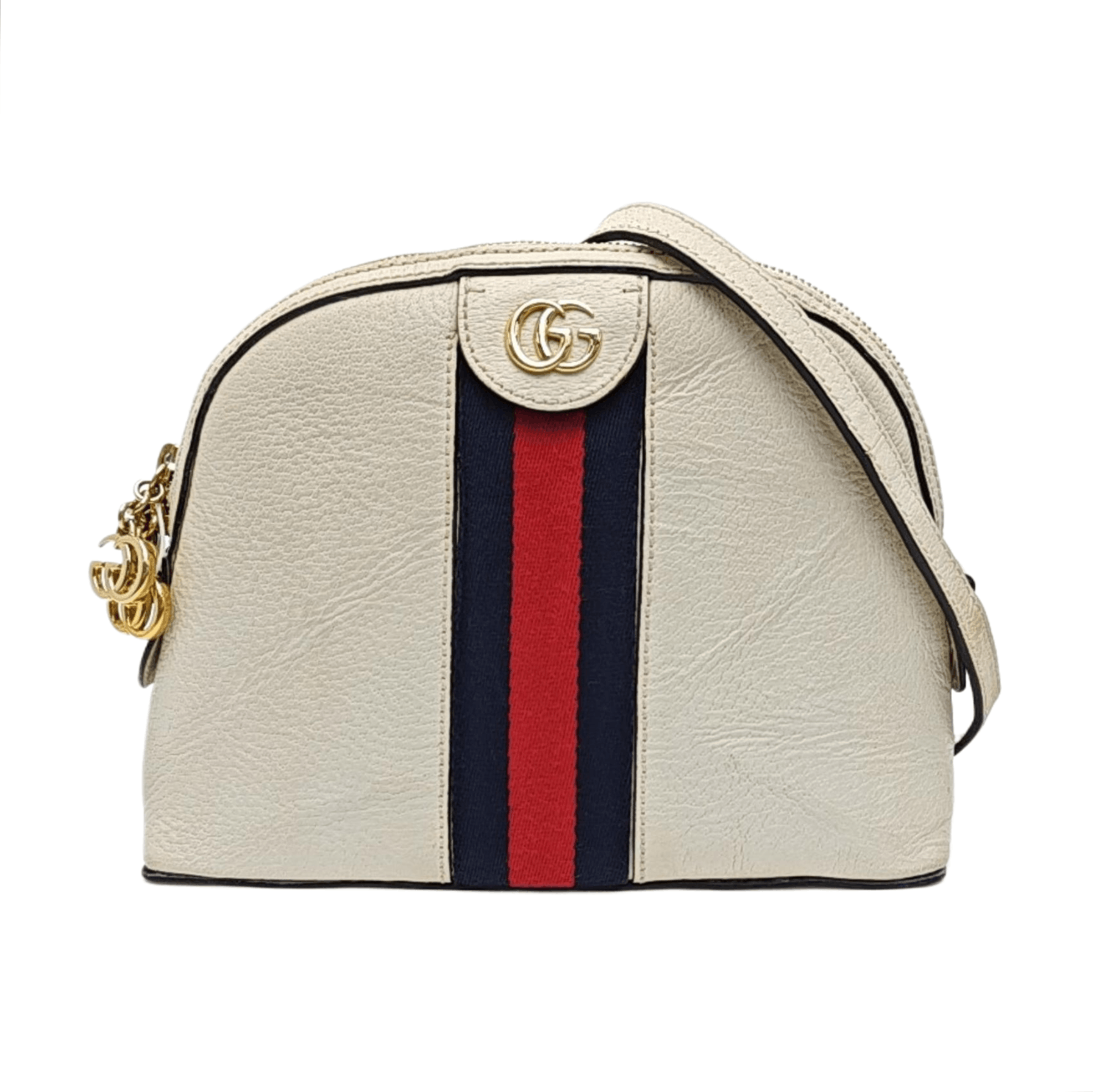 Gucci Gucci Ophidia Small Leather Shoulder Bag Size ONE SIZE - 1 Thumbnail