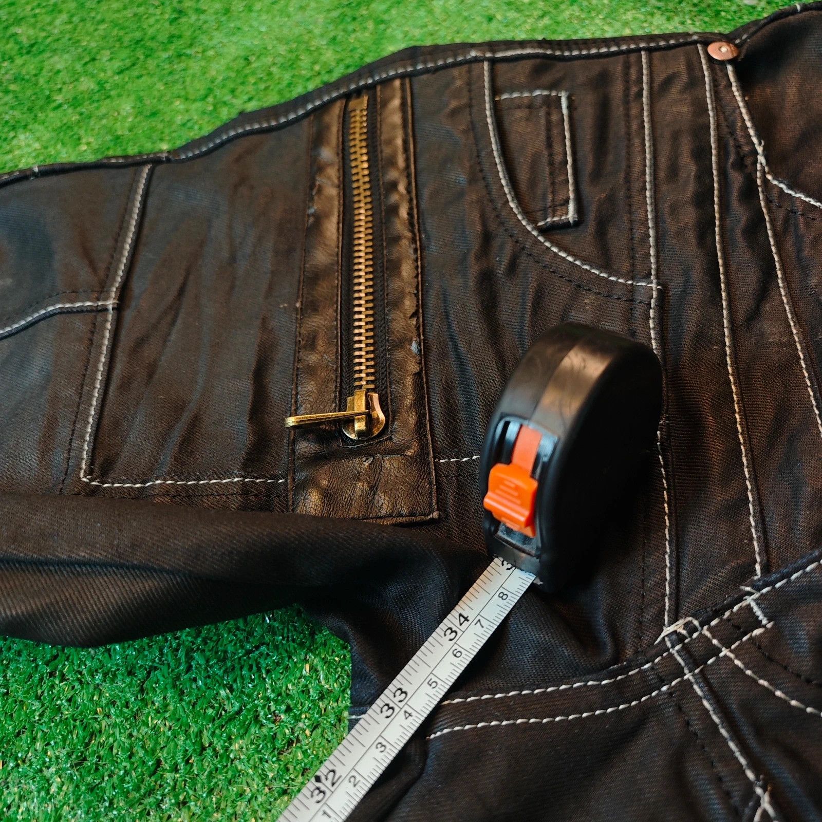Other Kosmo Lupo Jeans Mens 32 black straight y2k drip Size US 32 / EU 48 - 17 Thumbnail