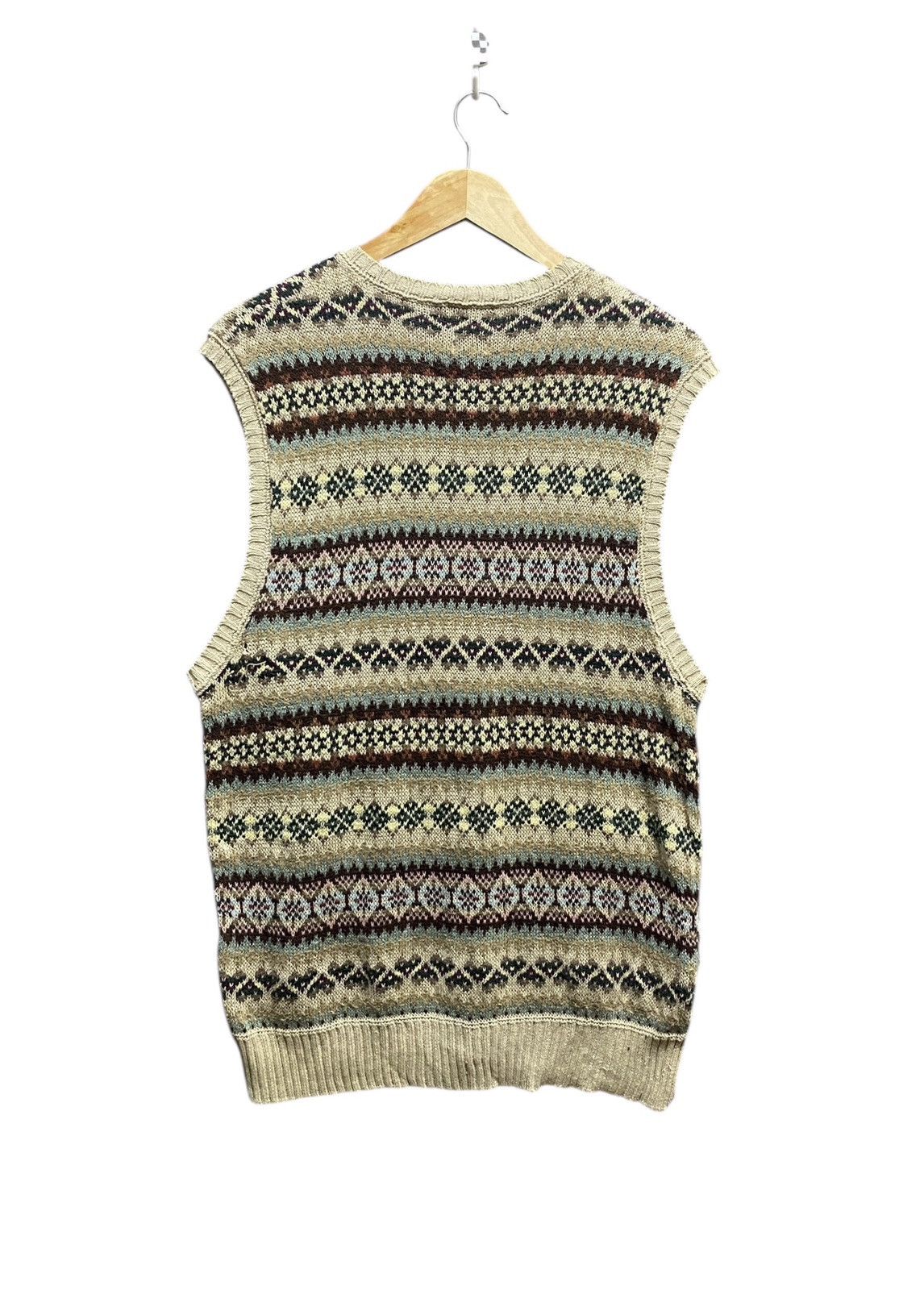 Polo Ralph Lauren Vintage Brand Polo Ralph Lauren knitwear Vest 1990s Size US L / EU 52-54 / 3 - 2 Thumbnail