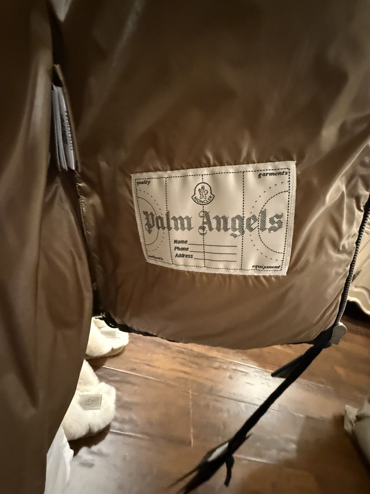 Moncler × Palm Angels RODMAN DOWN GILET MONCLER X PALM ANGELS Size US XS / EU 42 / 0 - 13 Thumbnail