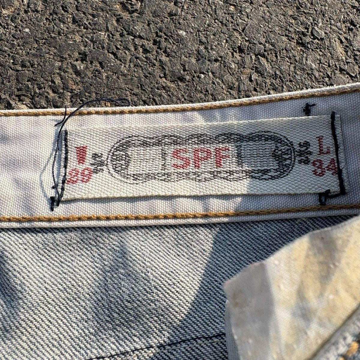 Japanese Brand 2000s SPF Jeans Size US 34 / EU 50 - 8 Thumbnail