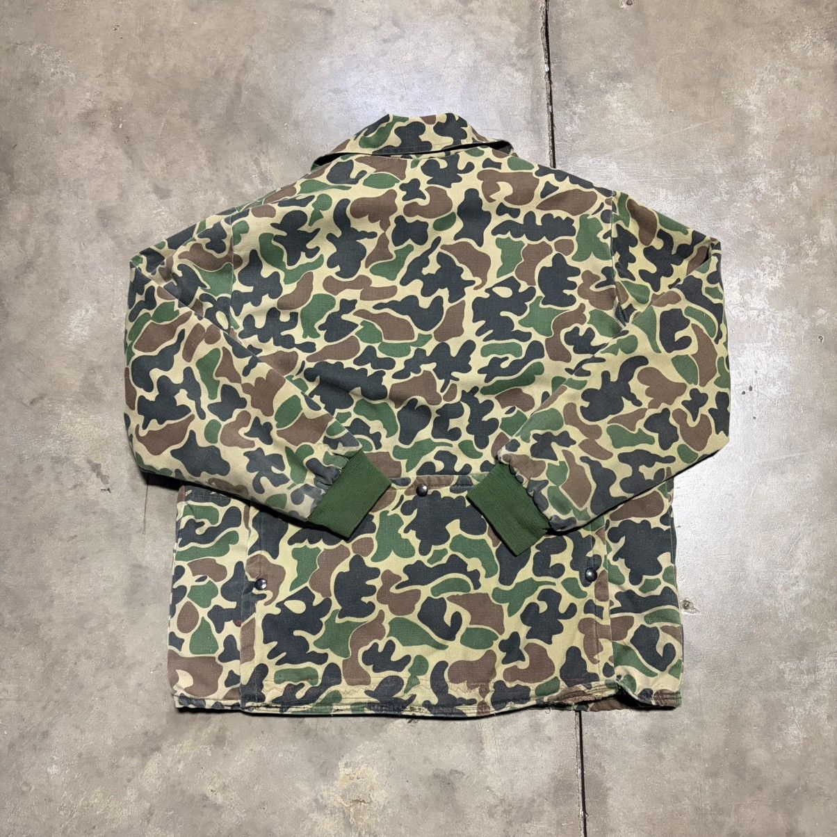 Vintage Vintage 80s Duck Camo Chore Jacket Hunting Outdoor Utility Size US L / EU 52-54 / 3 - 7 Thumbnail