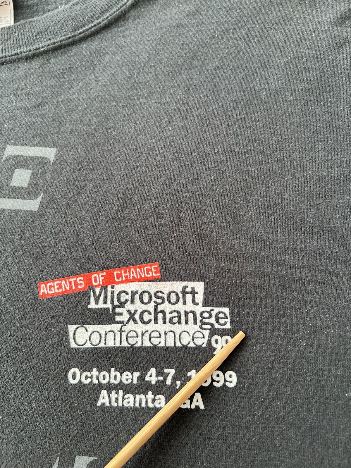 Microsoft Vintage 1999 Microsoft Exchange Conference Promo T-shirt Size US XL / EU 56 / 4 - 5 Thumbnail