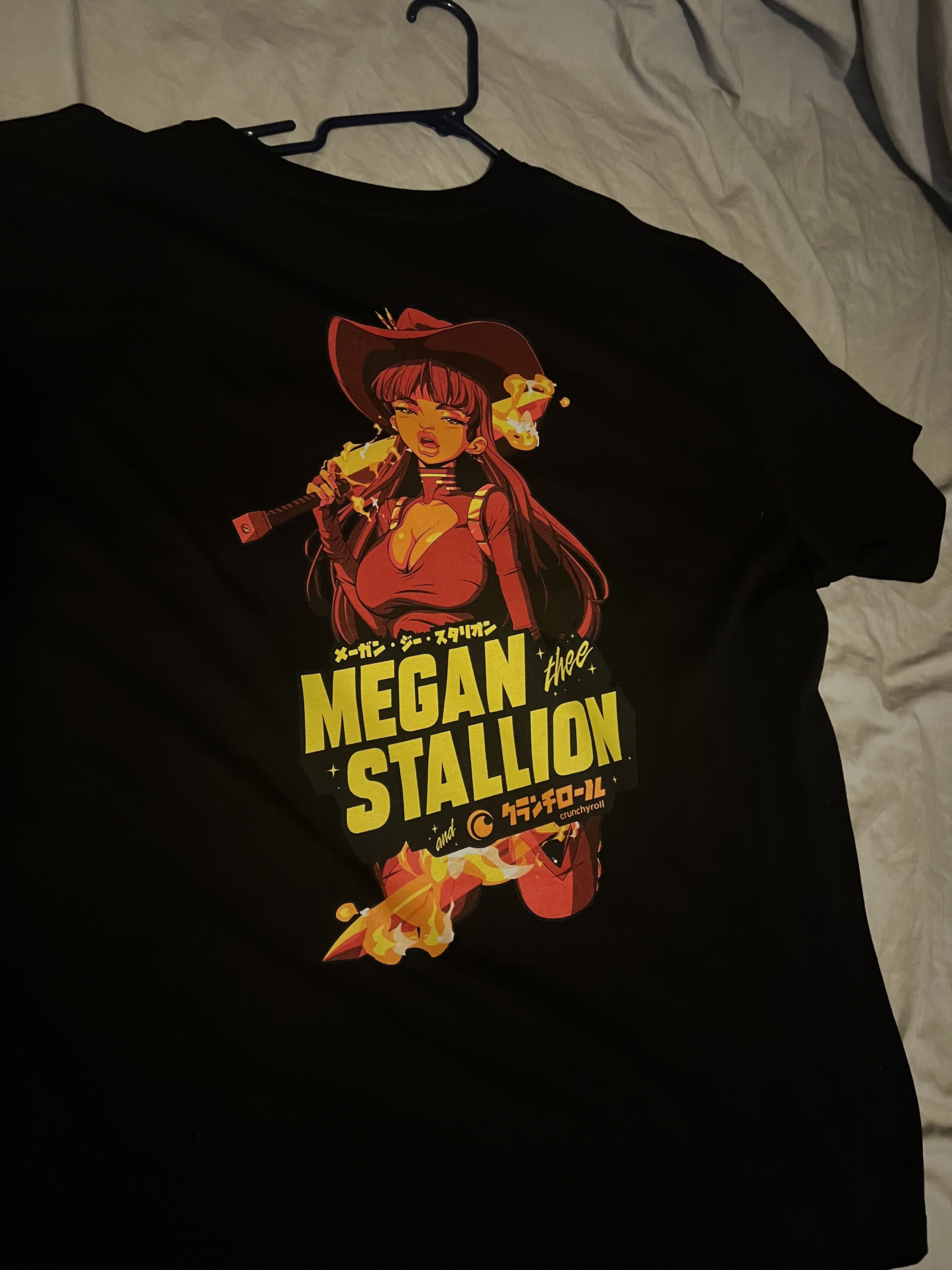 Anime Megan Thee Stallion Anime shirt Size US XXL / EU 58 / 5 - 2 Thumbnail
