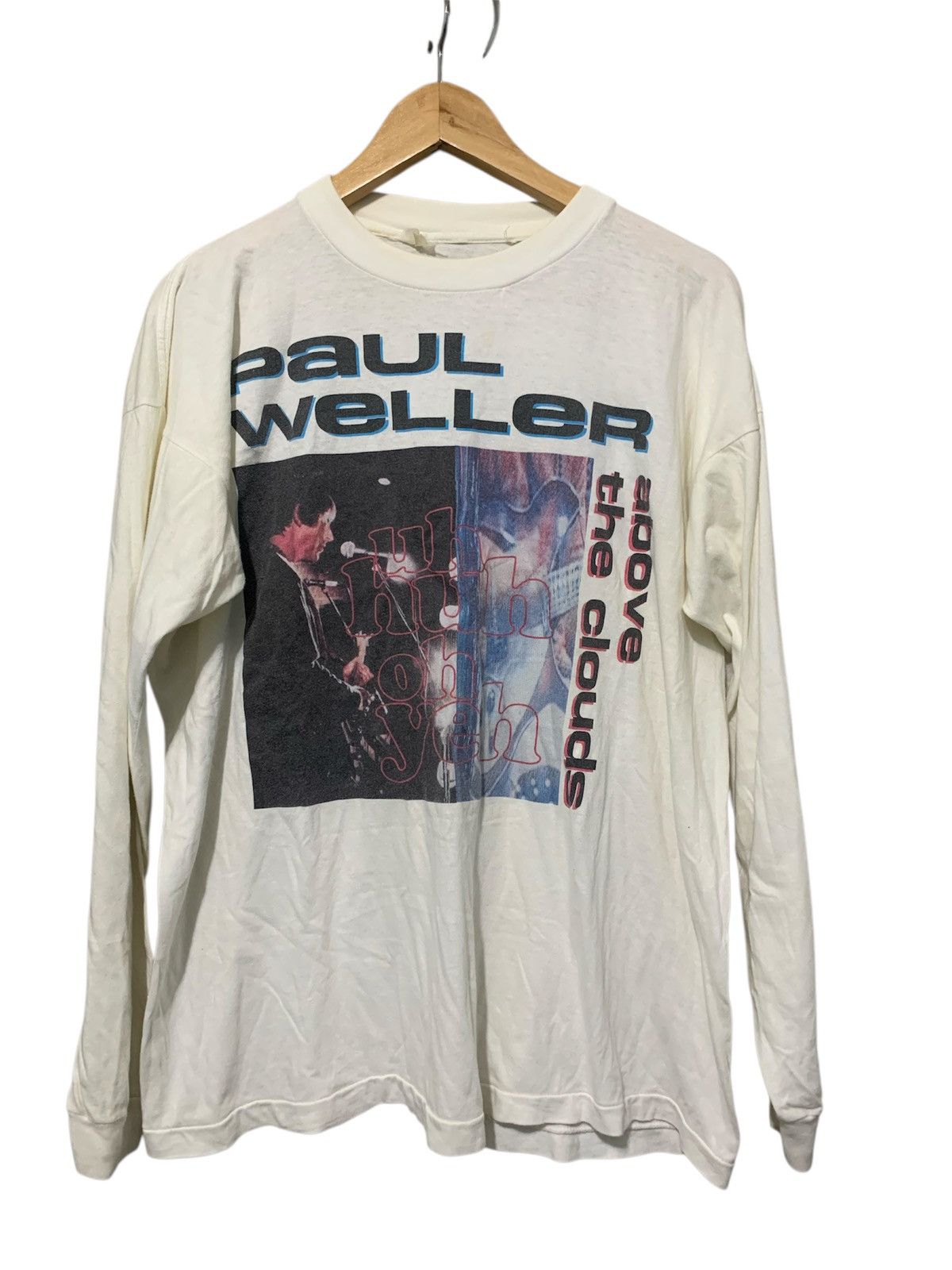 Band Tees × Vintage Vintage paul weller 90s long sleeve shirt Size US XL / EU 56 / 4 - 1 Thumbnail