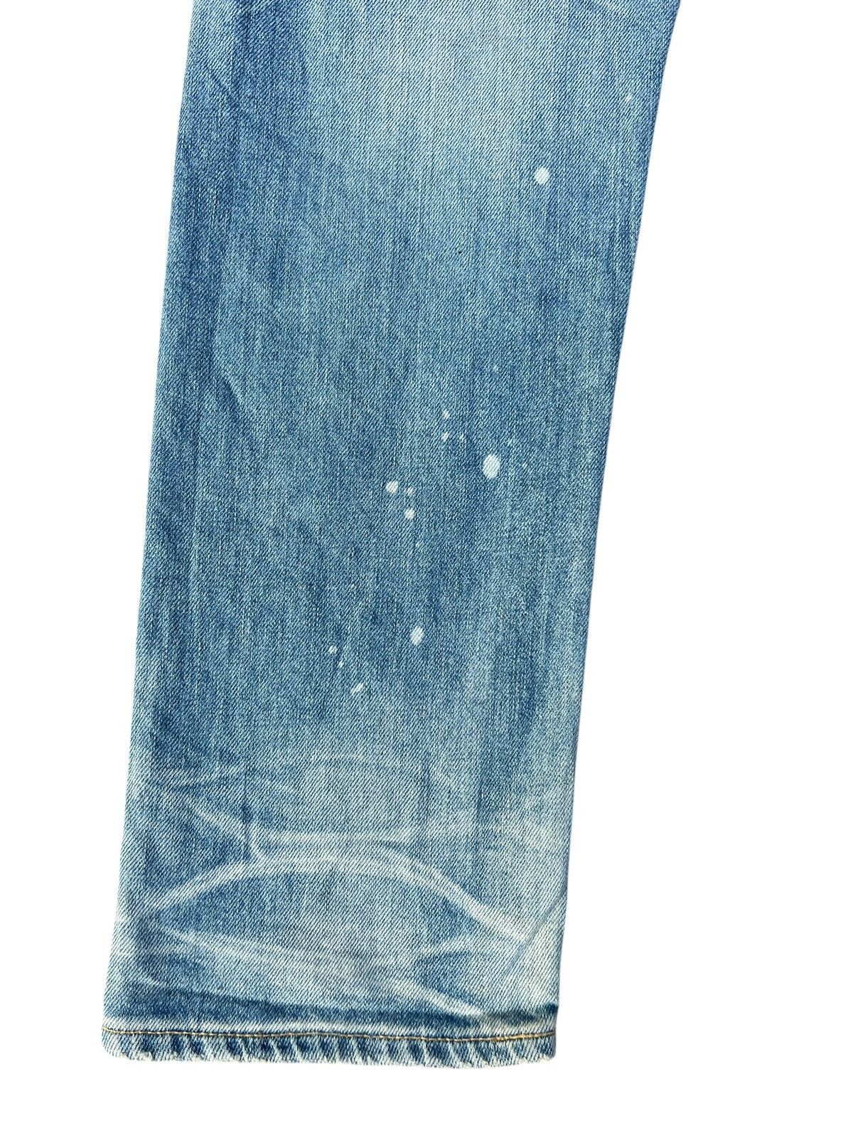Japan Blue Jeans Dirty Mud Japan Blue Distressed Denim Stretch Sun Set Jeans Size US 32 / EU 48 - 16 Thumbnail