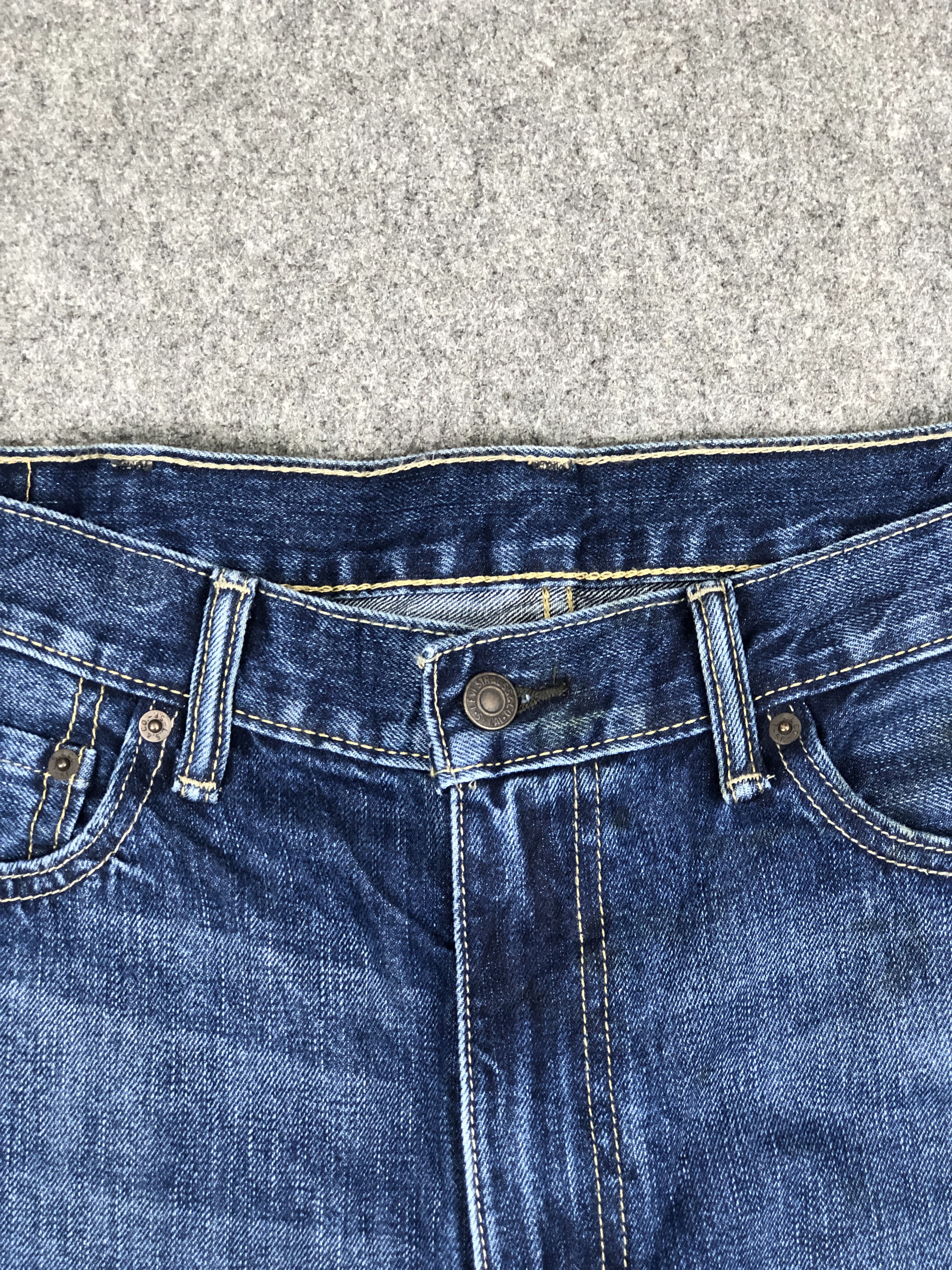 Levi's Vintage Levis 514 Blue Denim Jeans DP2349 Size US 37 - 6 Thumbnail