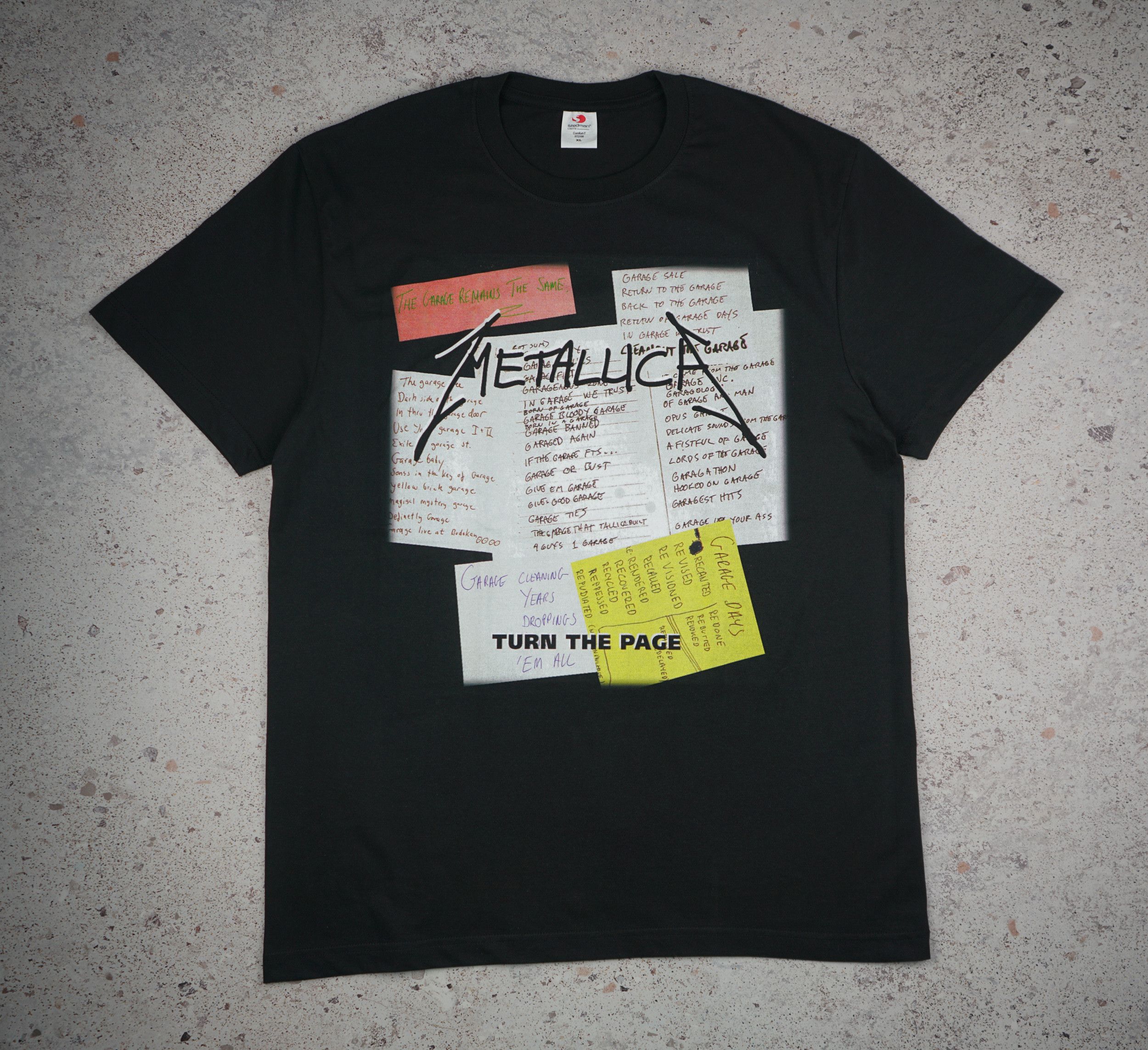 Band Tees × Vintage Vintage Metallica Turn The Page T Shirt Size US XL / EU 56 / 4 - 1 Thumbnail