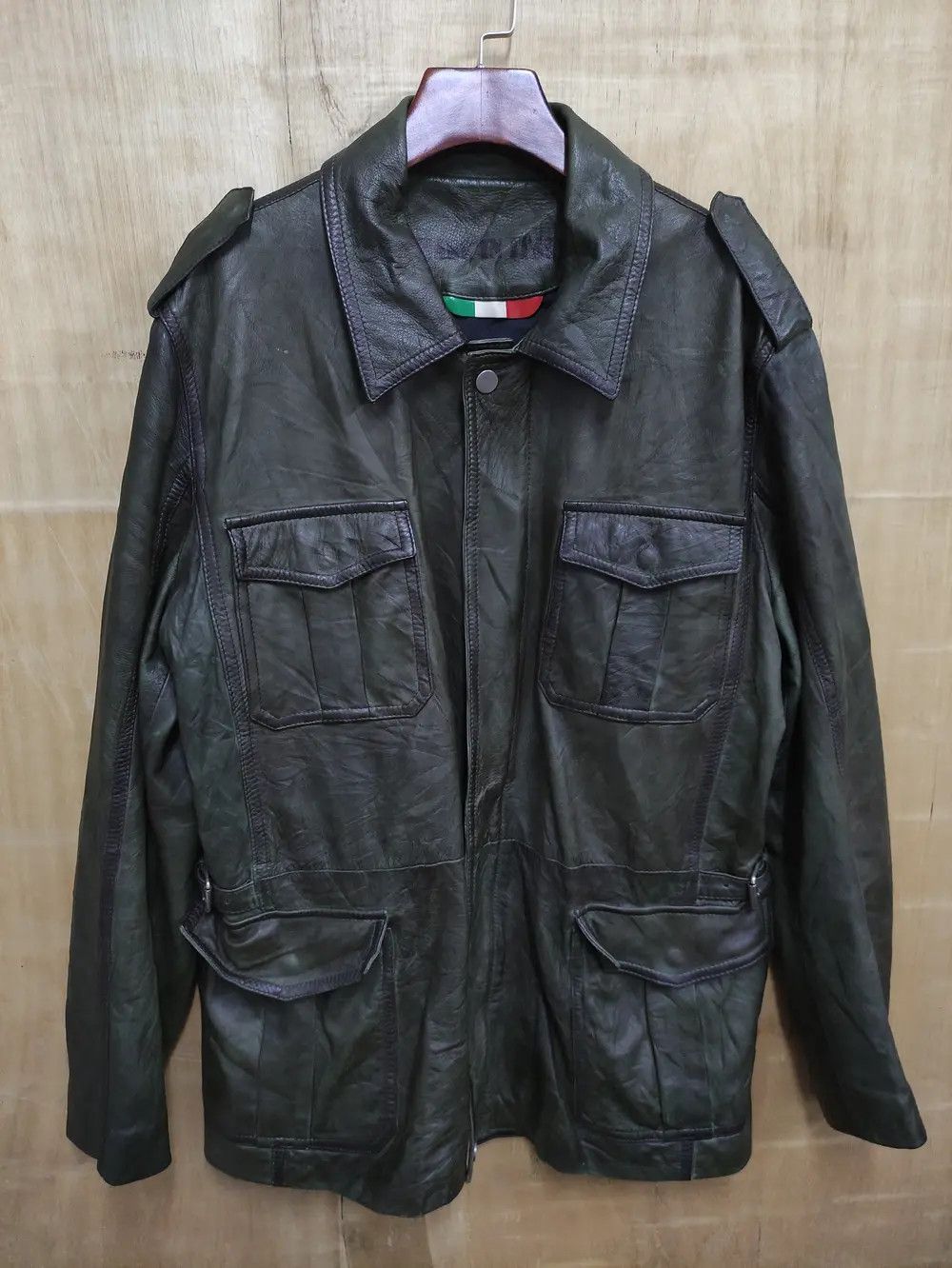 Vera Pelle VERA PELLE VINTAGE CLASSIC LEATHER JACKET Size US M / EU 48-50 / 2 - 7 Thumbnail