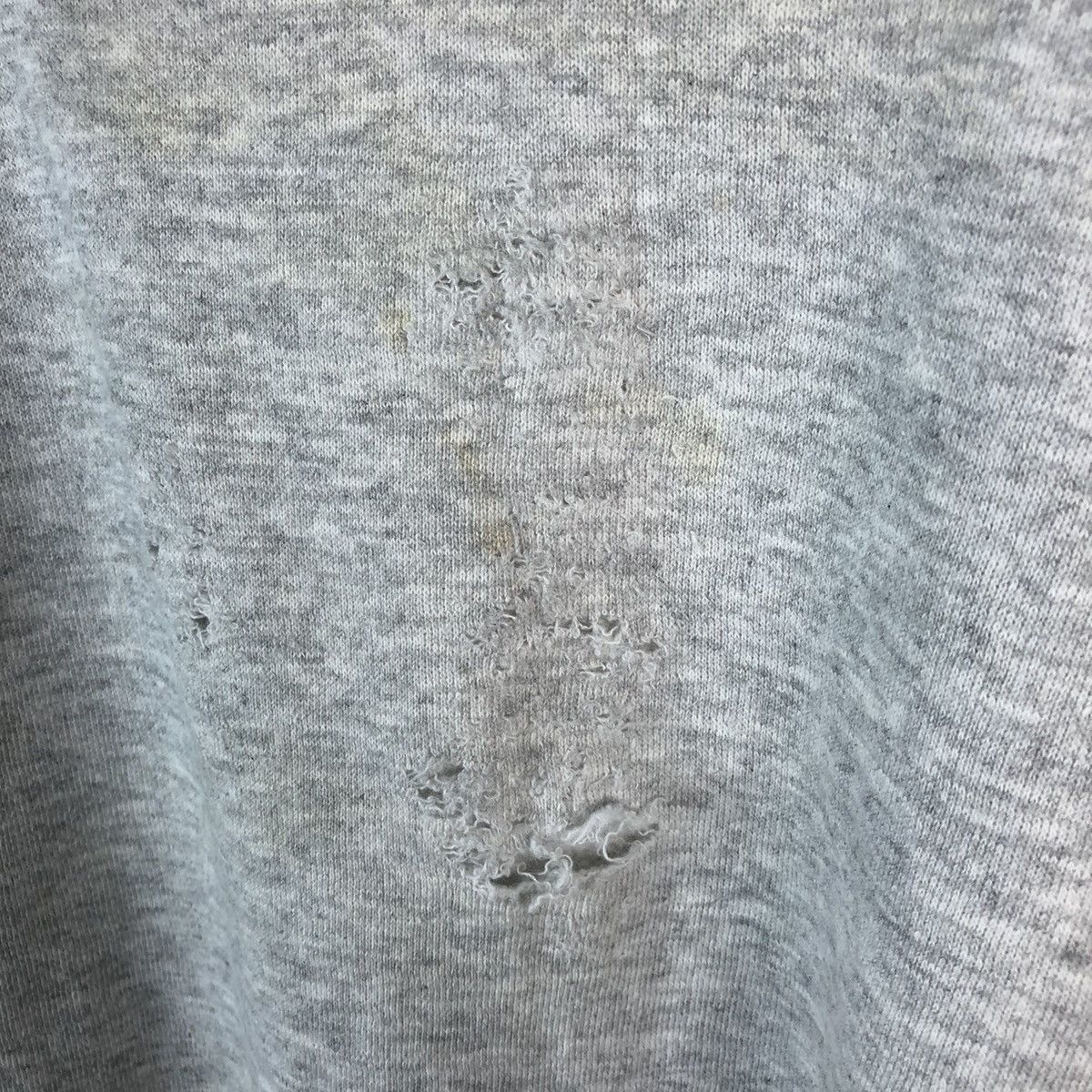Tultex Tultex vintage ripped plain Sweatshirt #A2499 Size US M / EU 48-50 / 2 - 20 Thumbnail