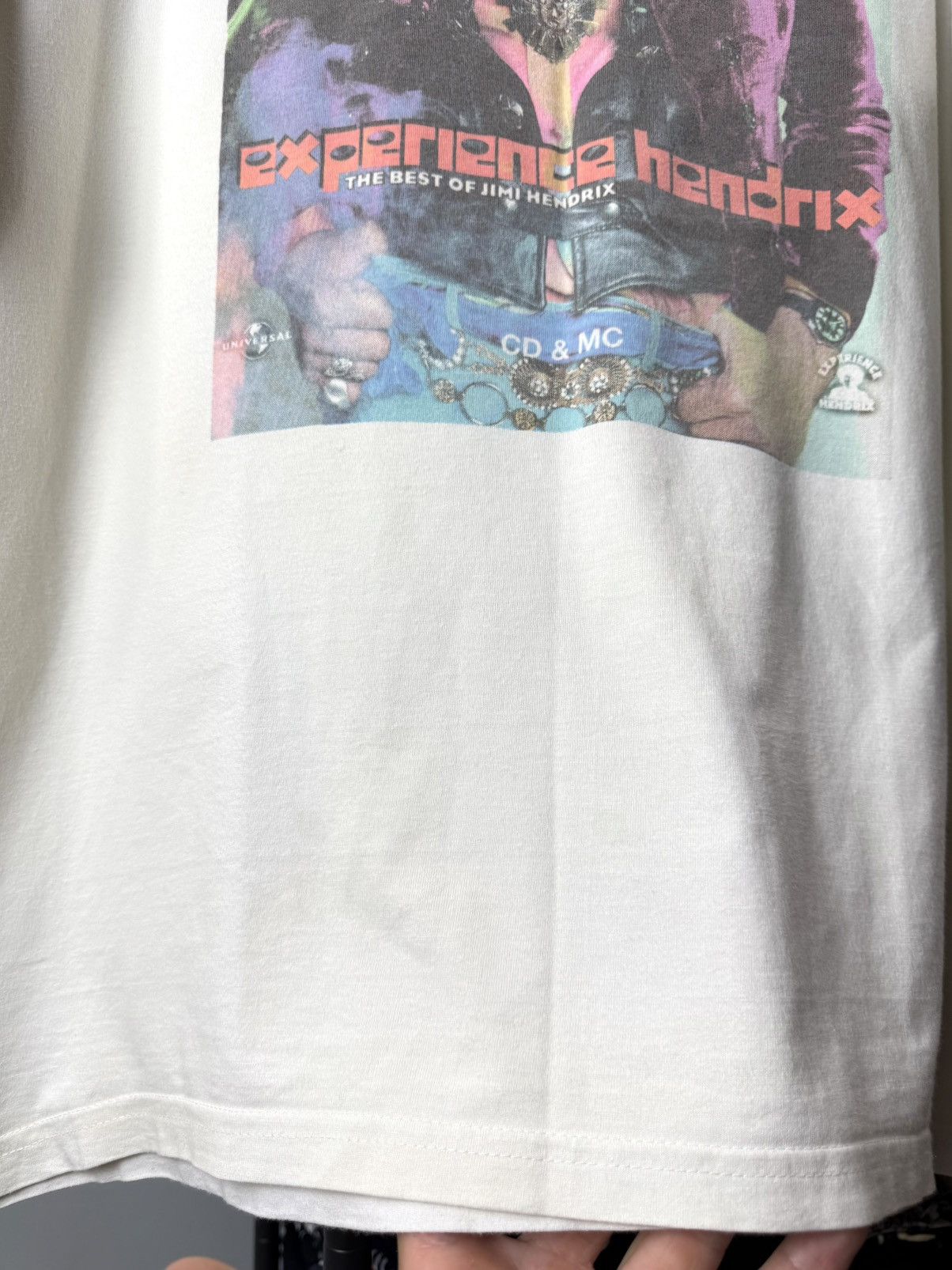 Jimi Hendrix 💥 Rare! 1990’s Vintage Jimi Hendrix Longsleeve Big Print Size US XL / EU 56 / 4 - 7 Thumbnail