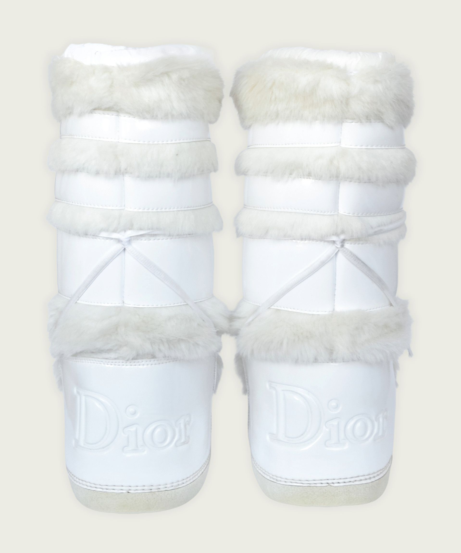 Dior DIOR Moon Boots White Winter Logo Ski John GALLIANO 36-38 Size US 8 / IT 38 - 6 Thumbnail