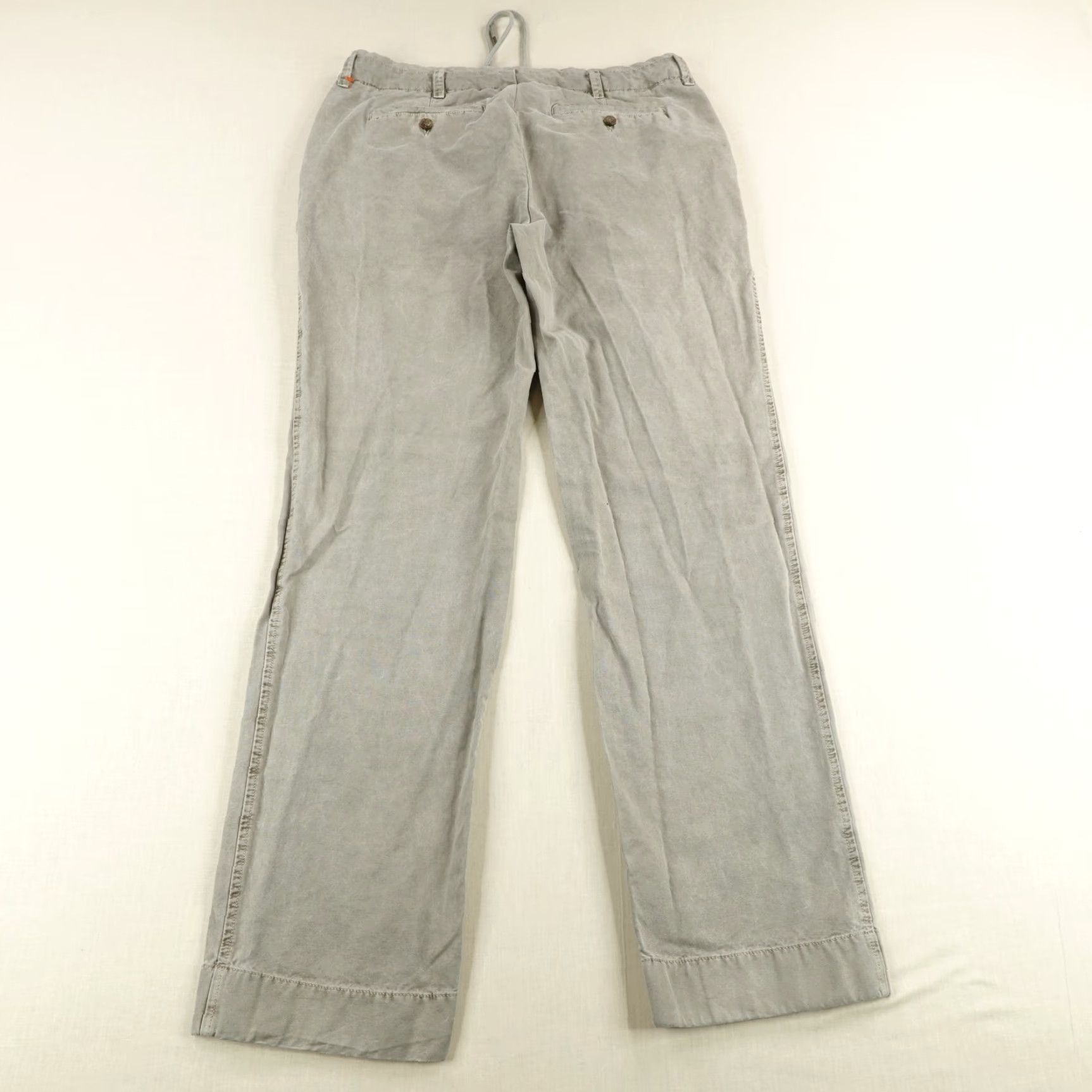 James Perse VINTAGE James Perse Men's Pants 34 Chino Casual Workwear Gray Cotton Straight 90s Size US 34 / EU 50 - 7 Thumbnail