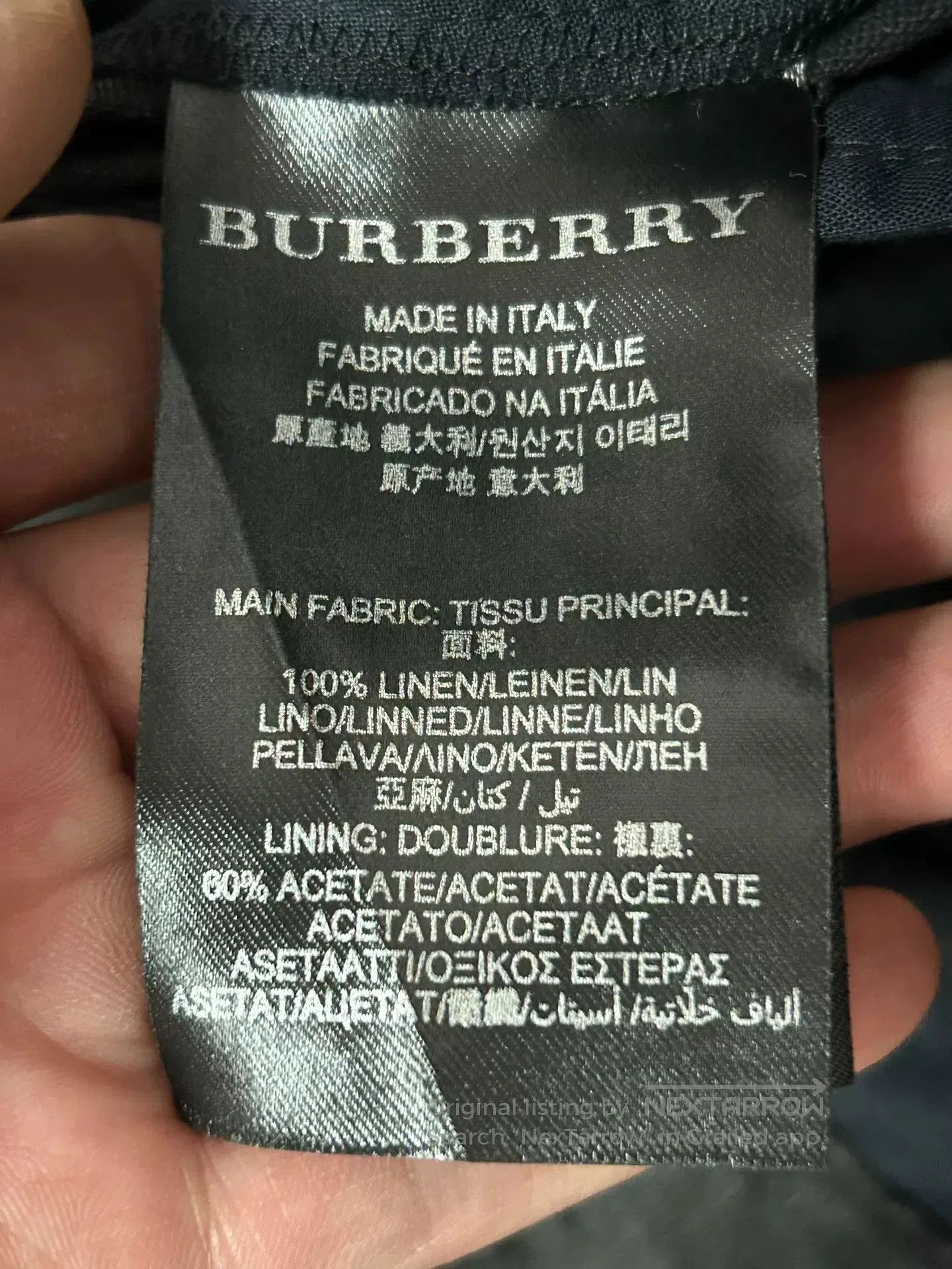 Burberry Burberry Casual Pants with Silk Lining. Size US 30 / EU 46 - 8 Thumbnail