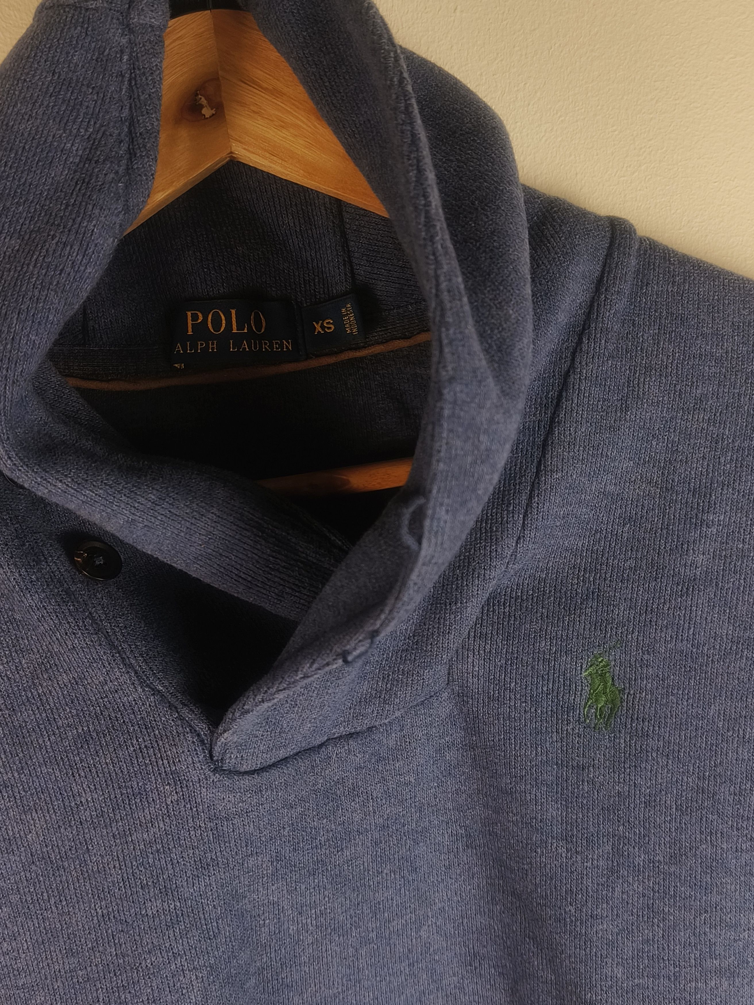 Polo Ralph Lauren Polo Ralph Lauren Shawl Collar Suede Elbow Patches Sweater Size US XS / EU 42 / 0 - 2 Thumbnail