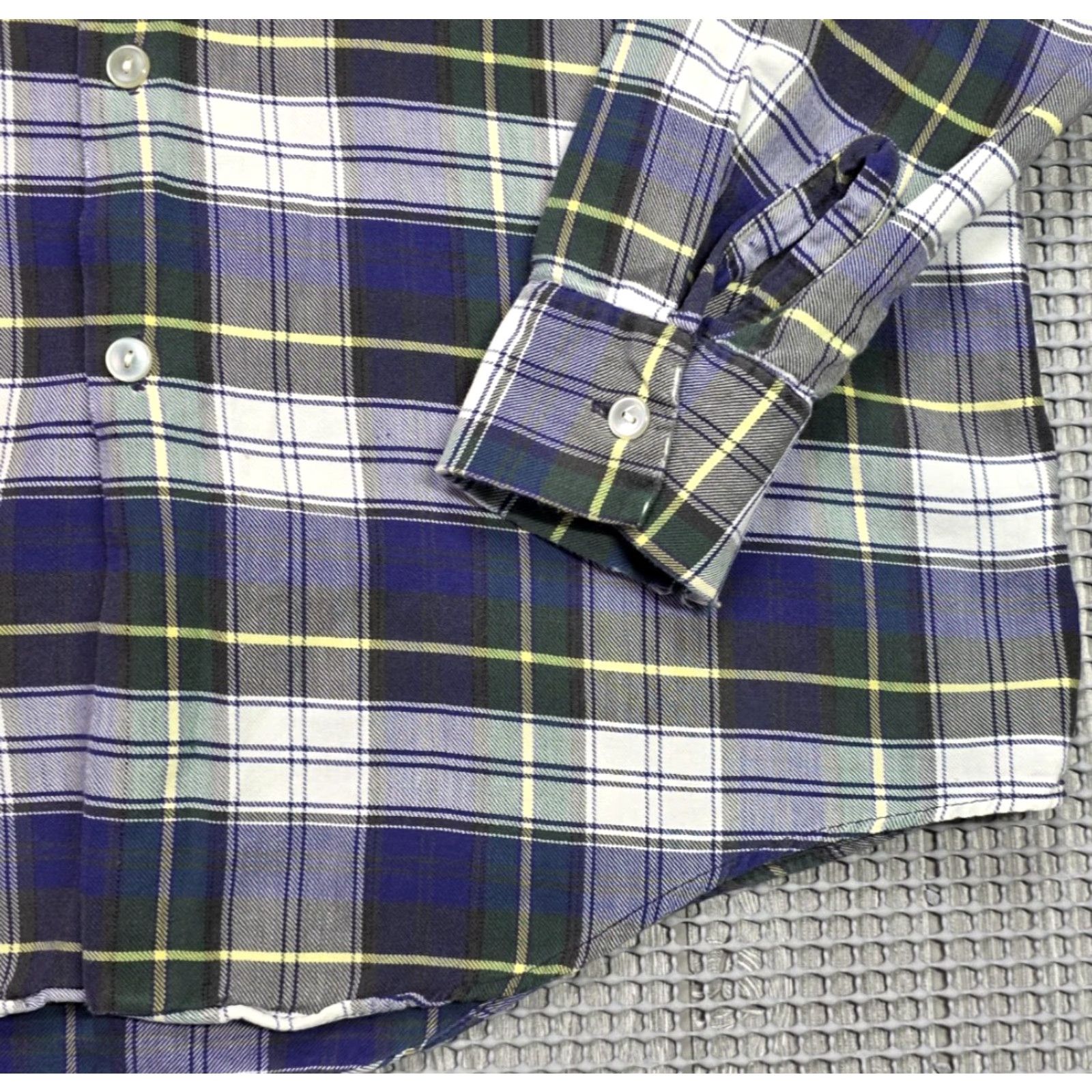 Vintage VINTAGE Golden Line Dagger Point Collar Cotton Flannel Plaid Long Sleeve Shirt M Size US M / EU 48-50 / 2 - 5 Thumbnail