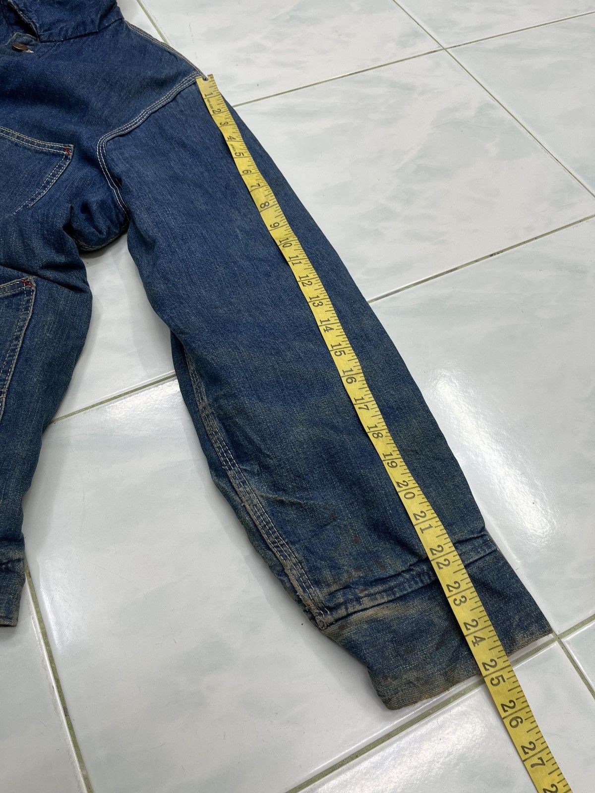 Sears 🔥STEALS🔥 VTG SEARS BLANKET LINED DENIM CHORE JACKET Size US S / EU 44-46 / 1 - 21 Thumbnail