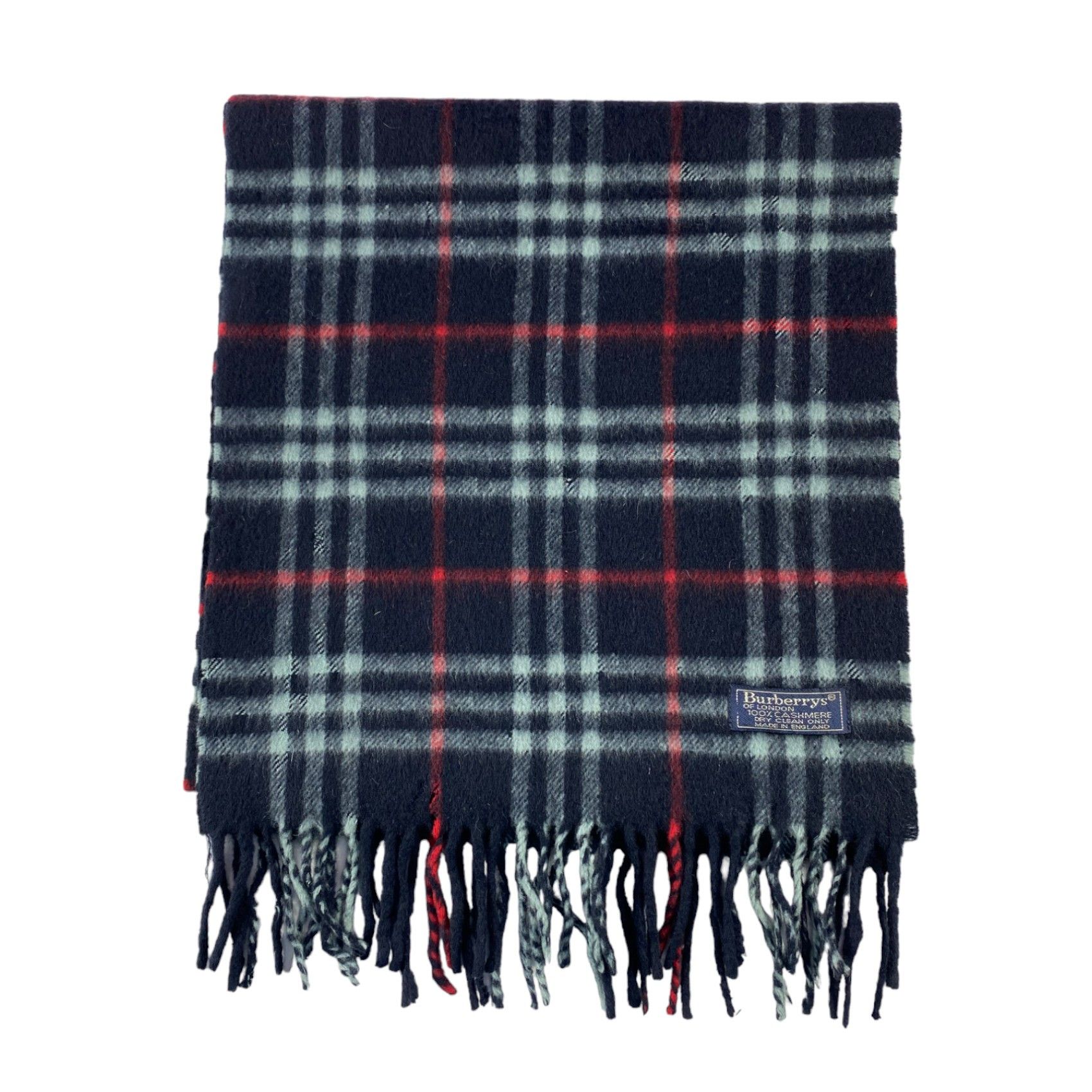Burberry × Vintage Burberry Scarf / Muffler / Neckwear - WW1662 Size ONE SIZE - 6 Thumbnail