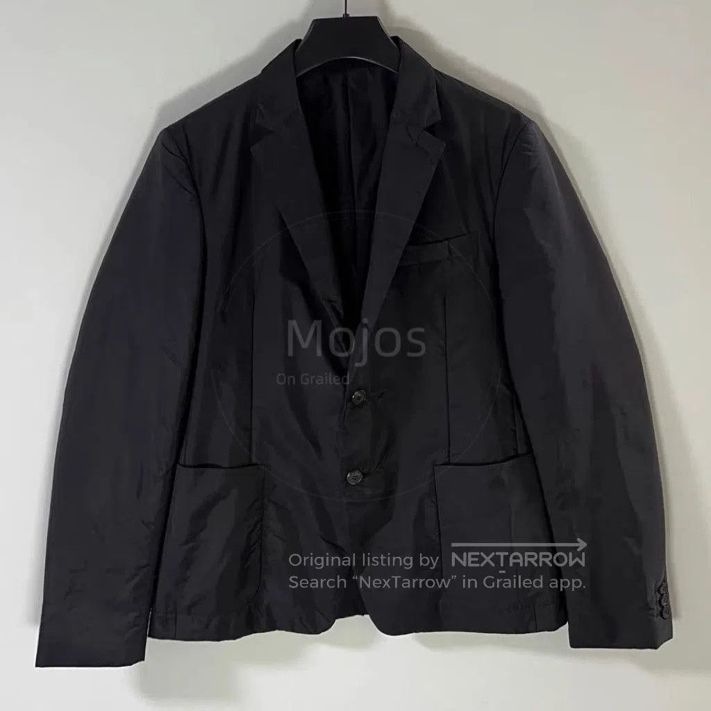 Prada Sz 48 Prada Red Label Nylon Blazer Jacket. Size US M / EU 48-50 / 2 - 1 Thumbnail