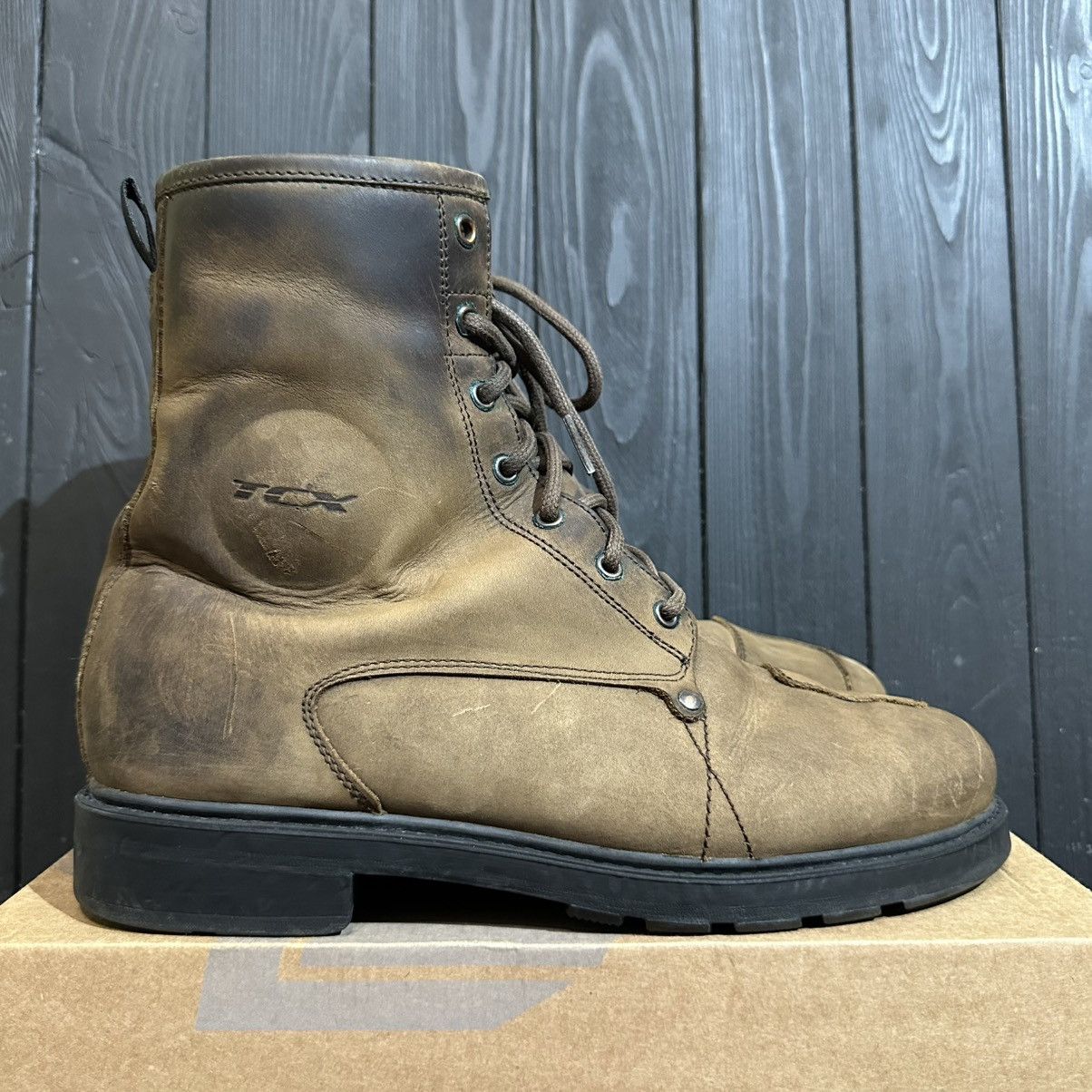 Other TCX Waterproof - Men’s Leather Moto Boots Size 43EU 9Us Size US 9 / EU 42 - 1 Thumbnail