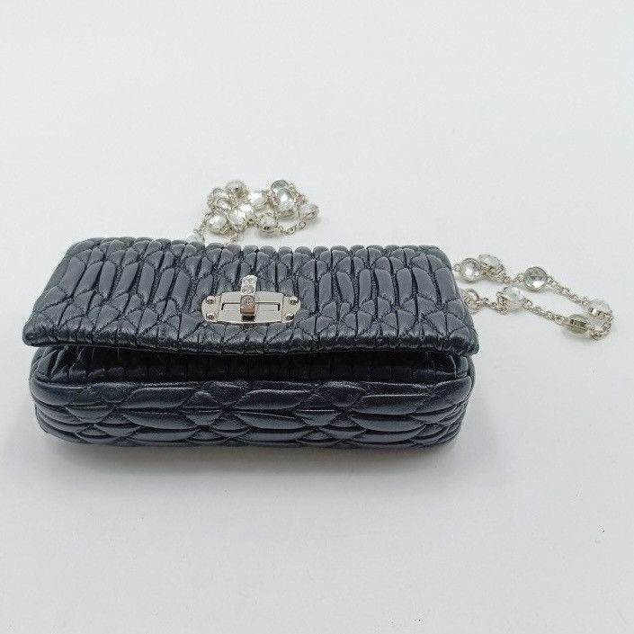 Miu Miu Miu Miu Miu Crystal Nappa Leather Mini-bag Size ONE SIZE - 3 Thumbnail