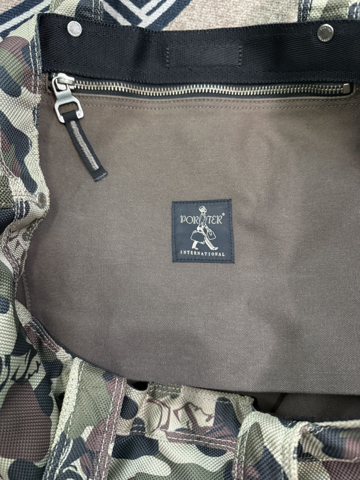 Porter PORTER INTERNATIONAL CAMO TOTE BAG Size ONE SIZE - 13 Thumbnail