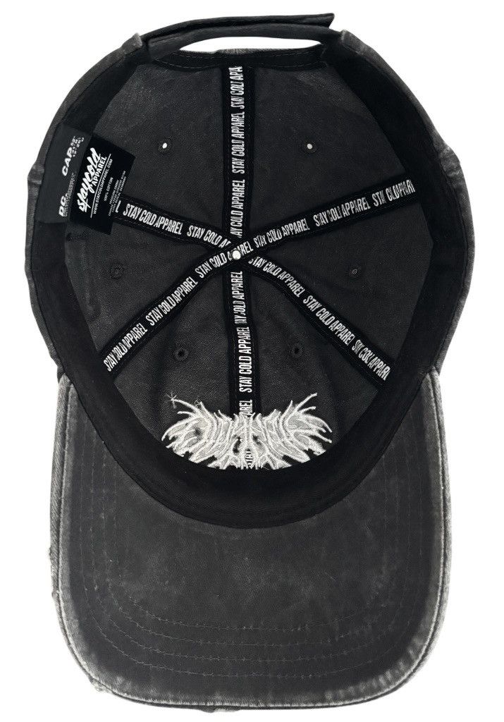 Other Bloodshot - Bleached Dad Cap Grau New Size ONE SIZE - 5 Thumbnail