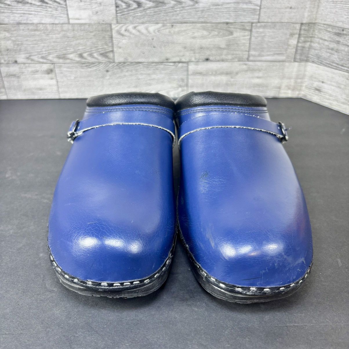 Other C&C Sweden woman’s size 43 patent leather clogs Size US 12 / IT 42 - 3 Thumbnail