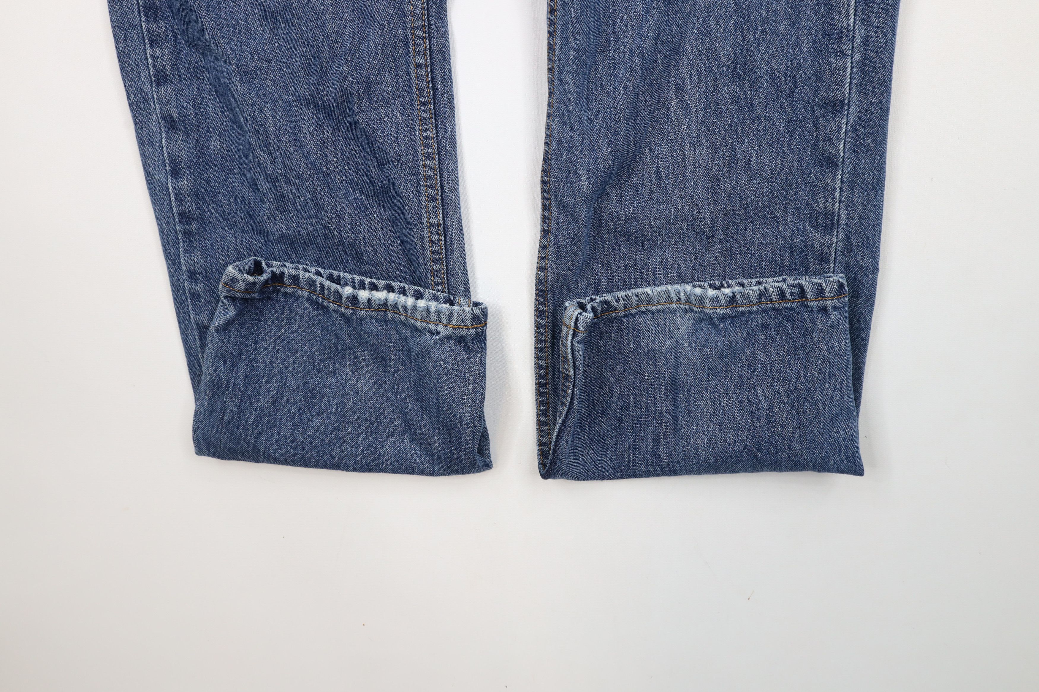 Levi's × Vintage Vintage Y2K Levis 505 Regular Fit Denim Jeans Blue Cotton Size US 36 / EU 52 - 5 Thumbnail