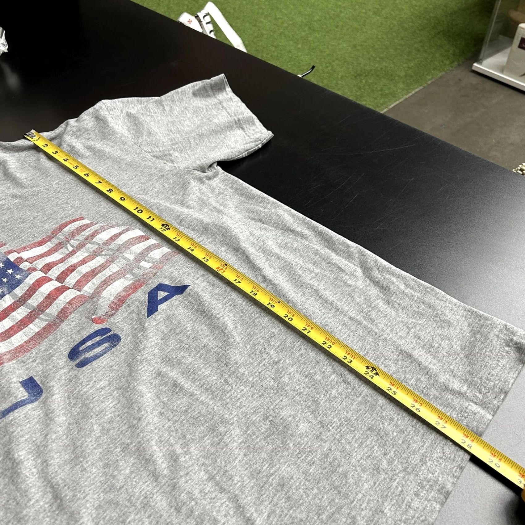 Vintage VINTAGE USA Flag Shirt Mens Large Gray Briar Creek Sportswear Patriotic Graphic Tee Size US M / EU 48-50 / 2 - 5 Thumbnail