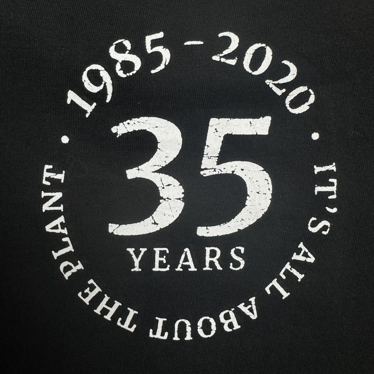 Band Tees Sensi Seeds Anniversary Black Tee Size US M / EU 48-50 / 2 - 10 Thumbnail