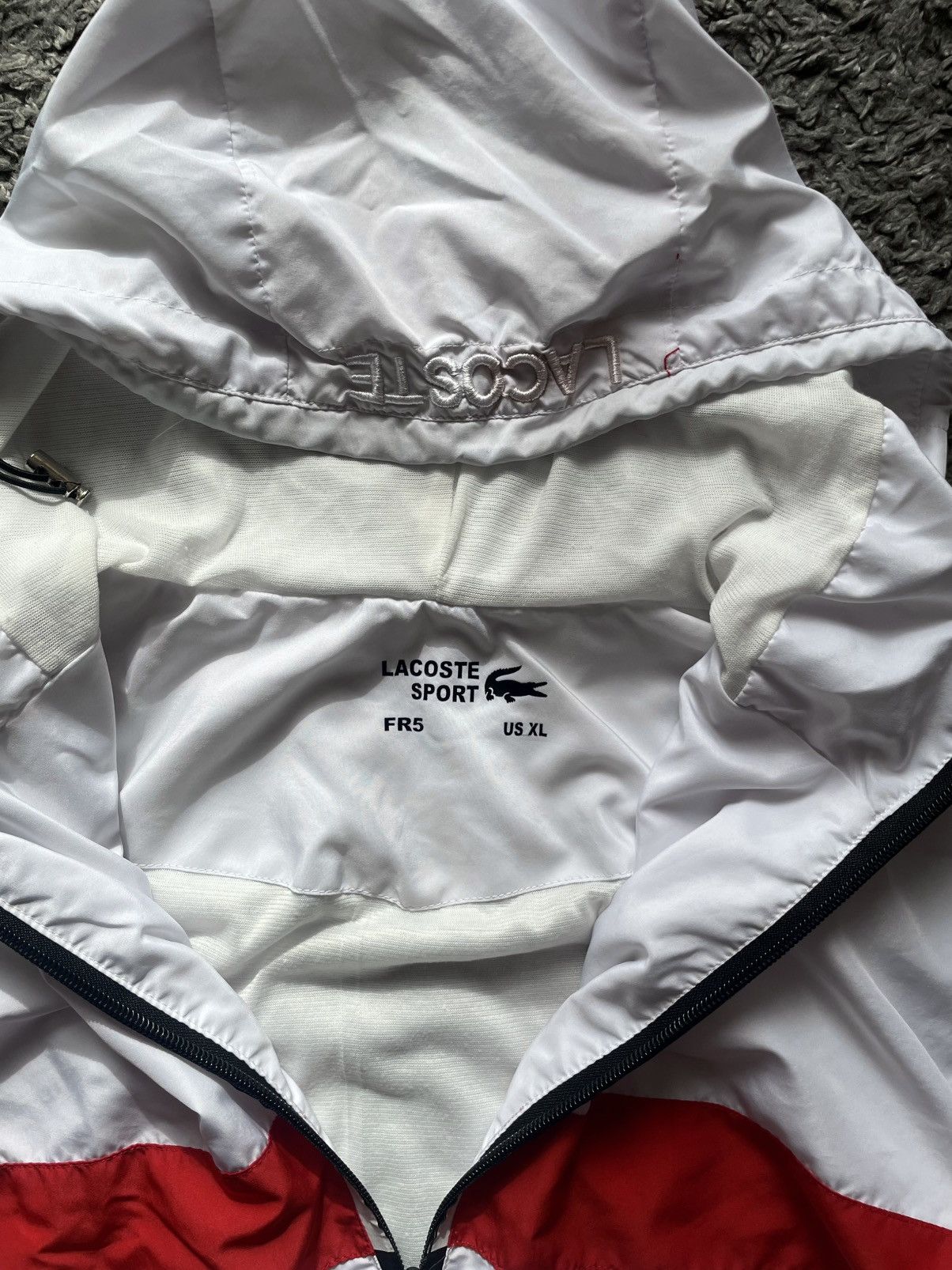 Lacoste × Vintage 00s Lacoste Light Jacket Streetwear Vintage Big Logo Rare Size US M / EU 48-50 / 2 - 18 Thumbnail