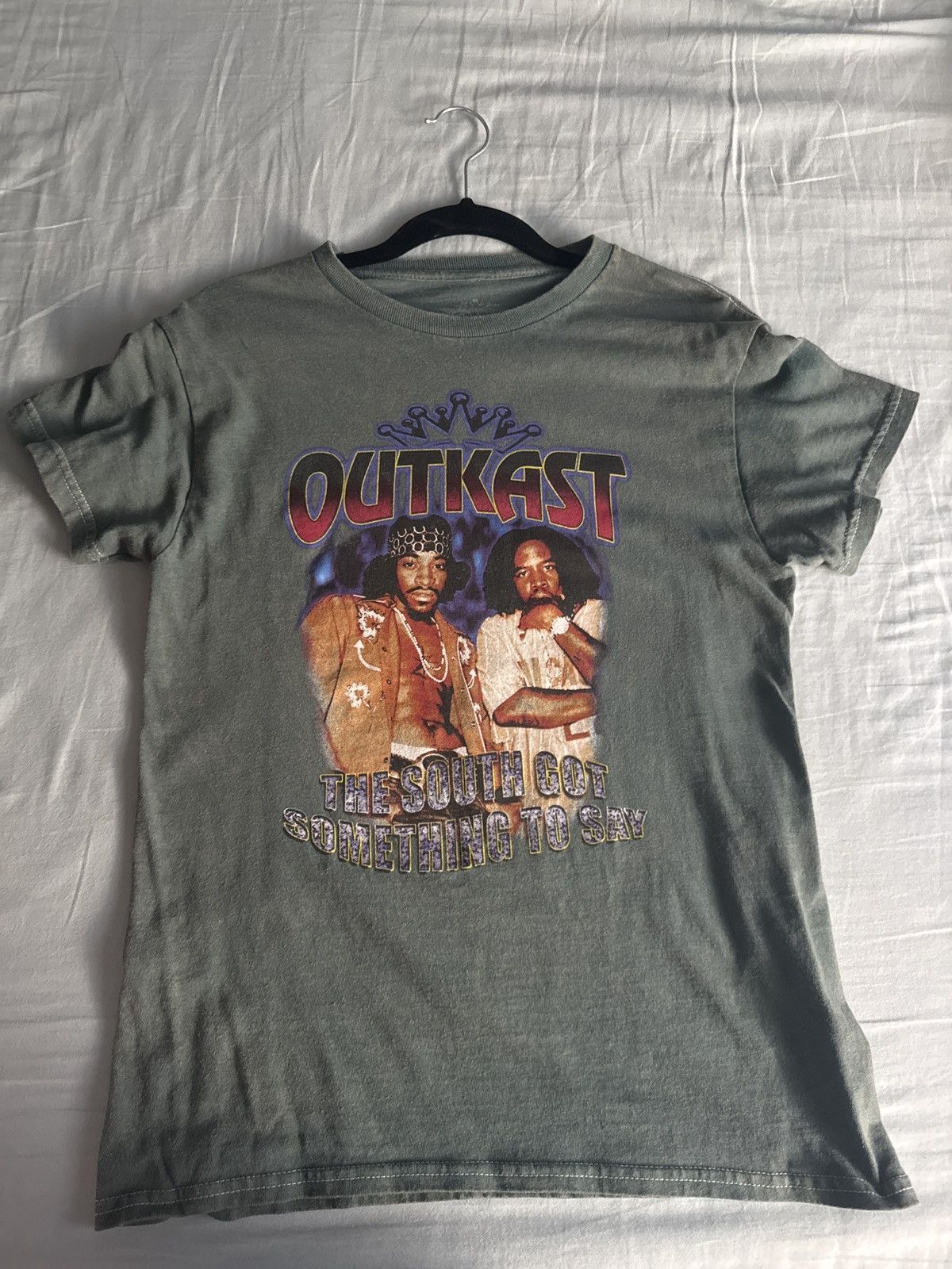 Outkast × Rap Tees OutKast Acid Wash Tee Size US S / EU 44-46 / 1 - 1 Thumbnail