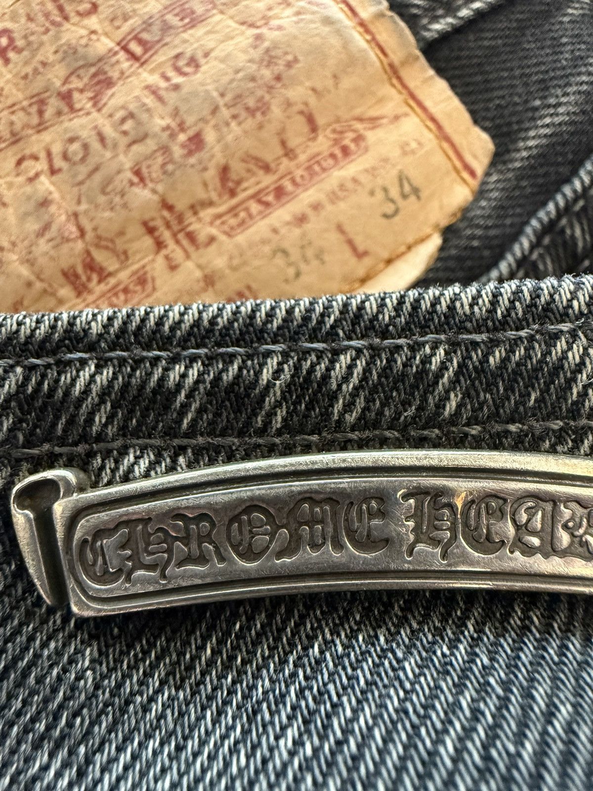 Chrome Hearts Chrome Hearts Vintage 501 Jeans Size US 32 / EU 48 - 15 Thumbnail
