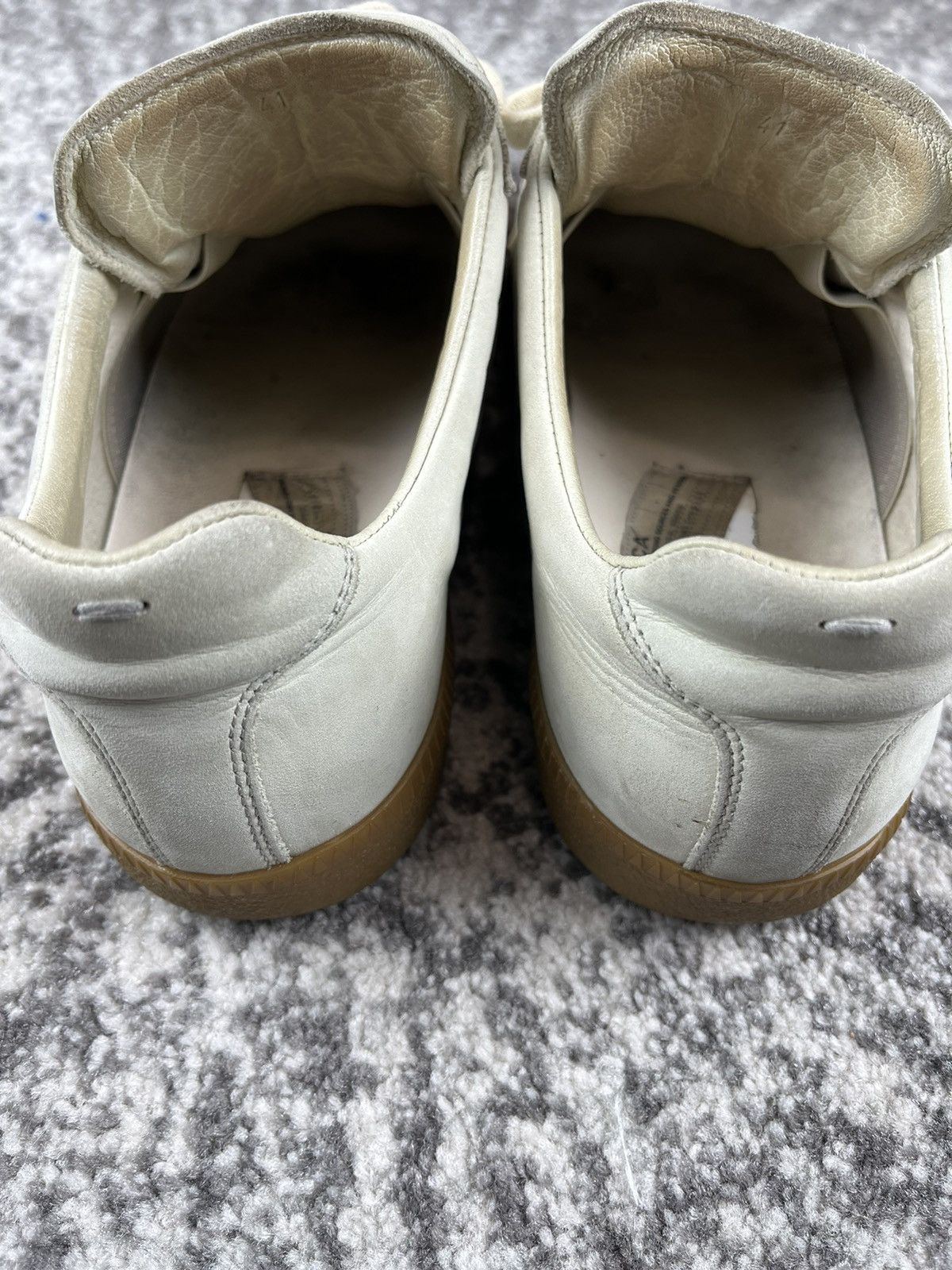 Maison Margiela RARE Maison Margiela Paint Splatter GAT Sneakers, Size 41 Size US 8 / EU 41 - 5 Thumbnail