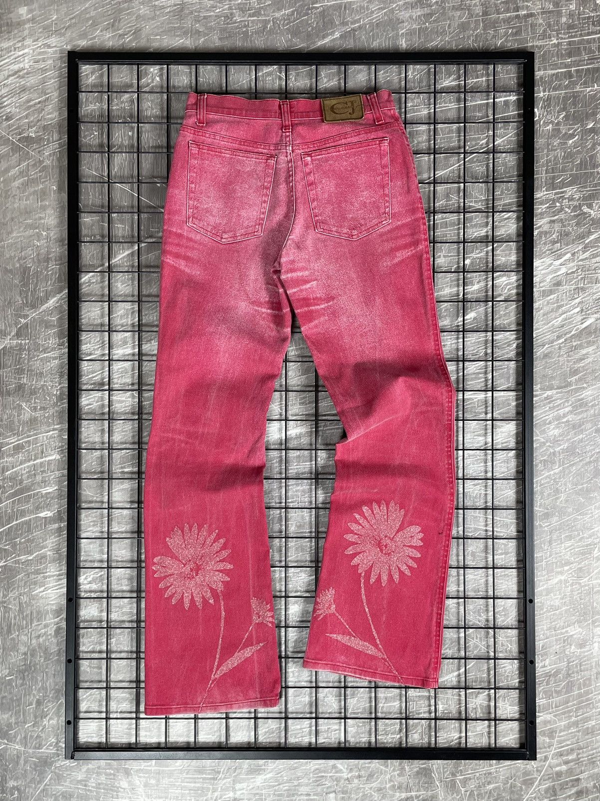 Roberto Cavalli Archive 00s Perfect Soft Fade Denim JeansY2K