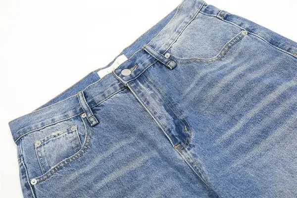 VIBE American men's casual loose washed flared jeans Size US 32 / EU 48 - 4 Thumbnail