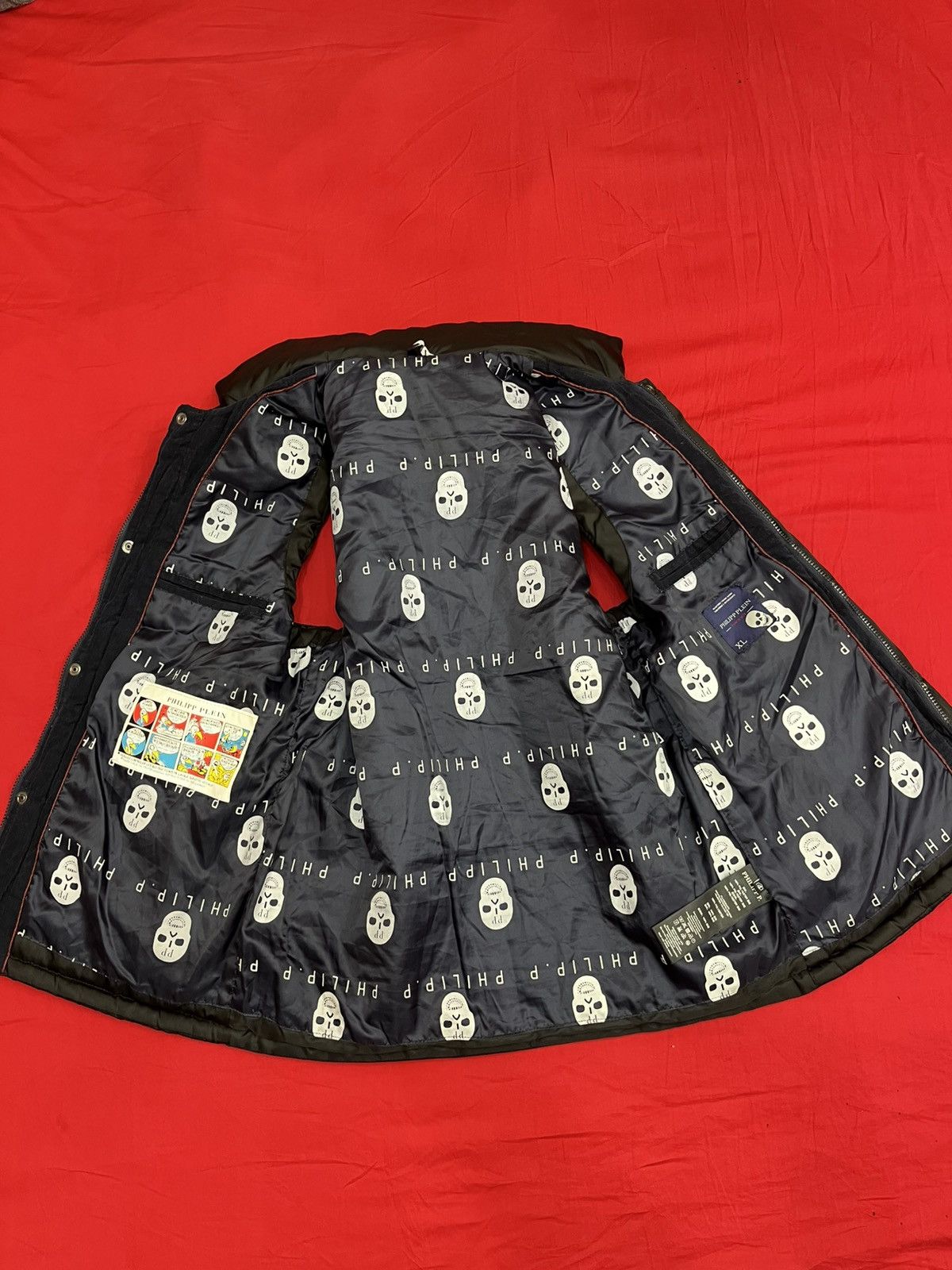 Philipp Plein Philipp Plein Dark Blue Vest Size US M / EU 48-50 / 2 - 1 Thumbnail