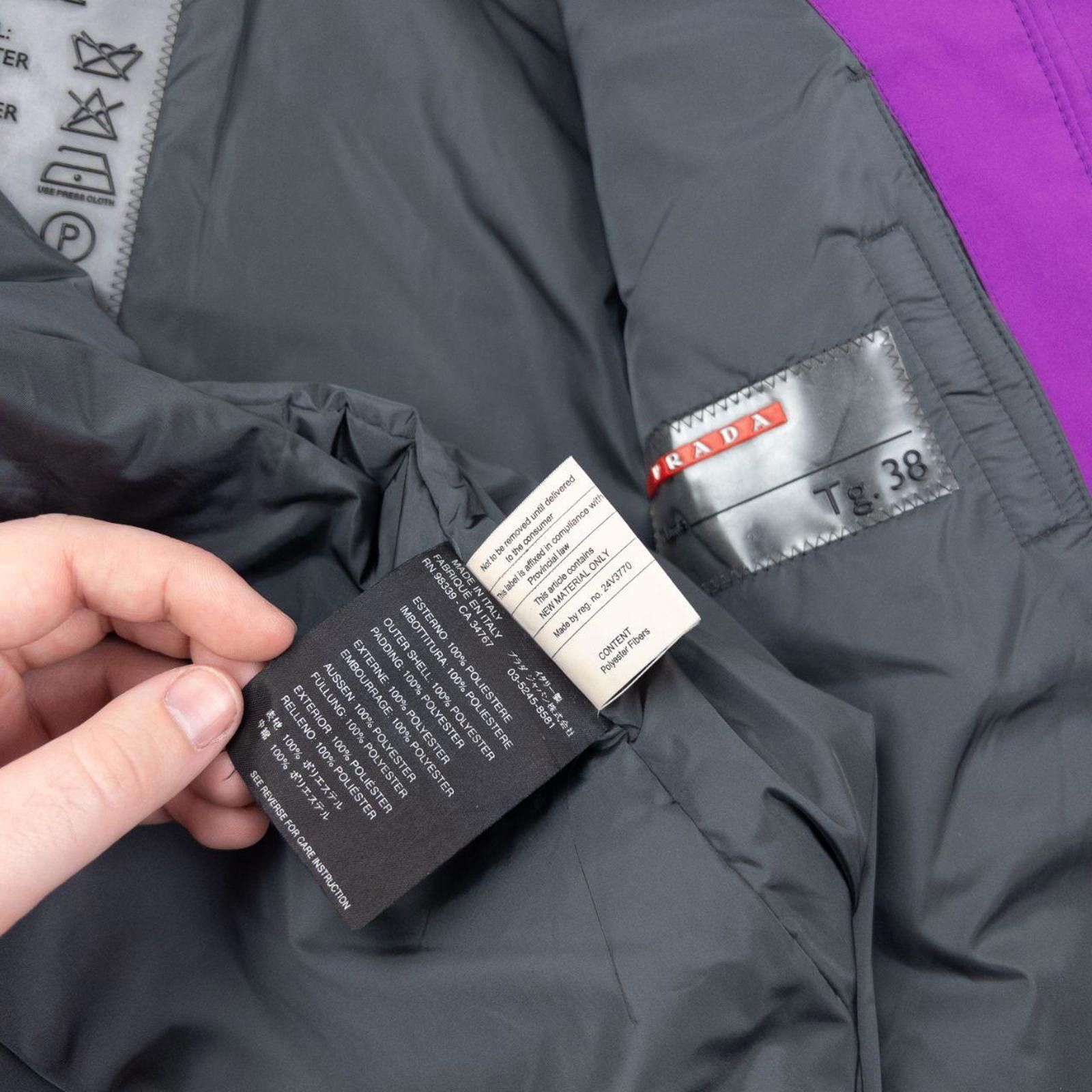 Prada Vintage 2000s Prada Sport Goretex Zip Up Jacket Womens S Size US S / EU 44-46 / 1 - 5 Thumbnail