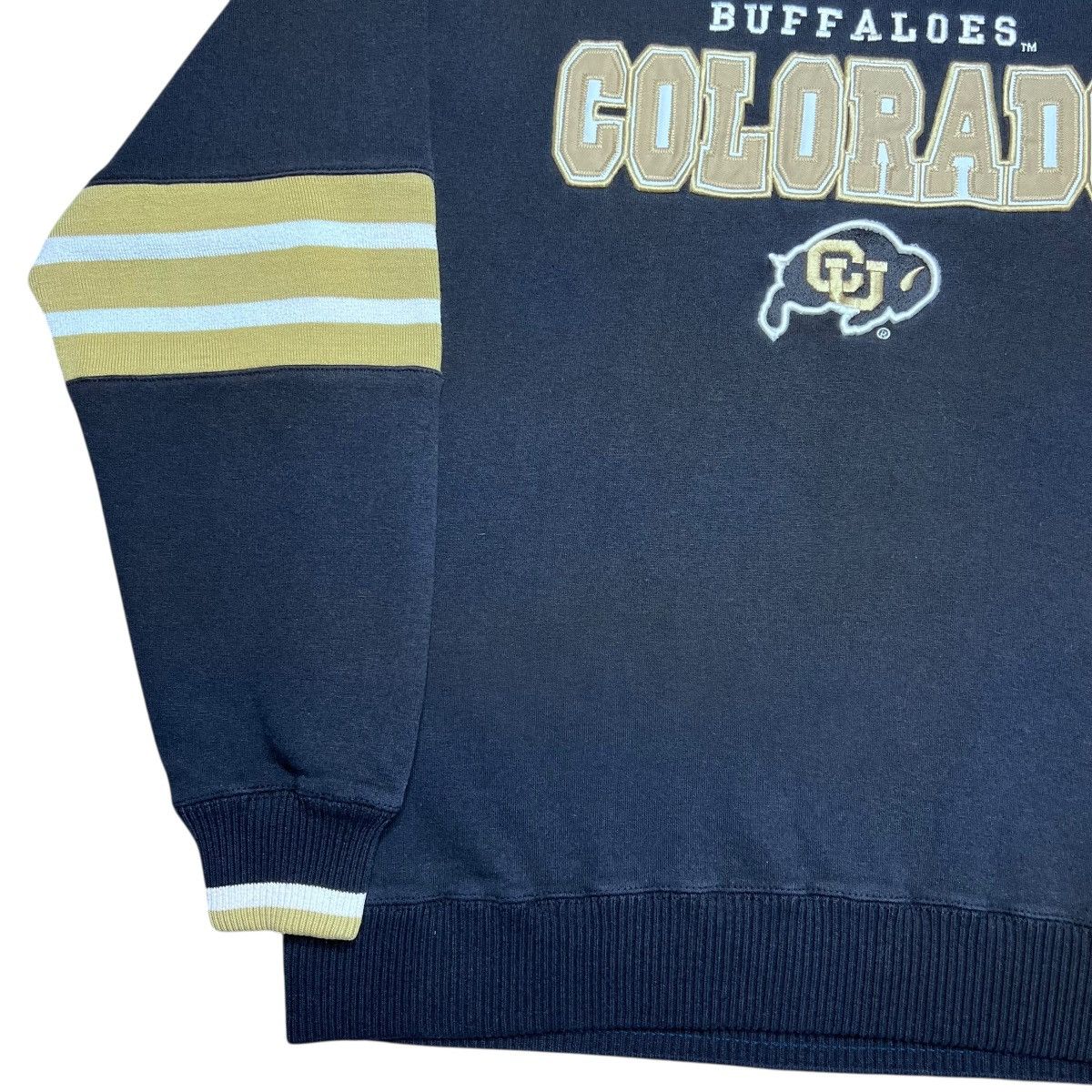 NCAA 90s NCAA Colorado Buffaloes Lee Sport Embroidered Sweatshirt Size US L / EU 52-54 / 3 - 18 Thumbnail