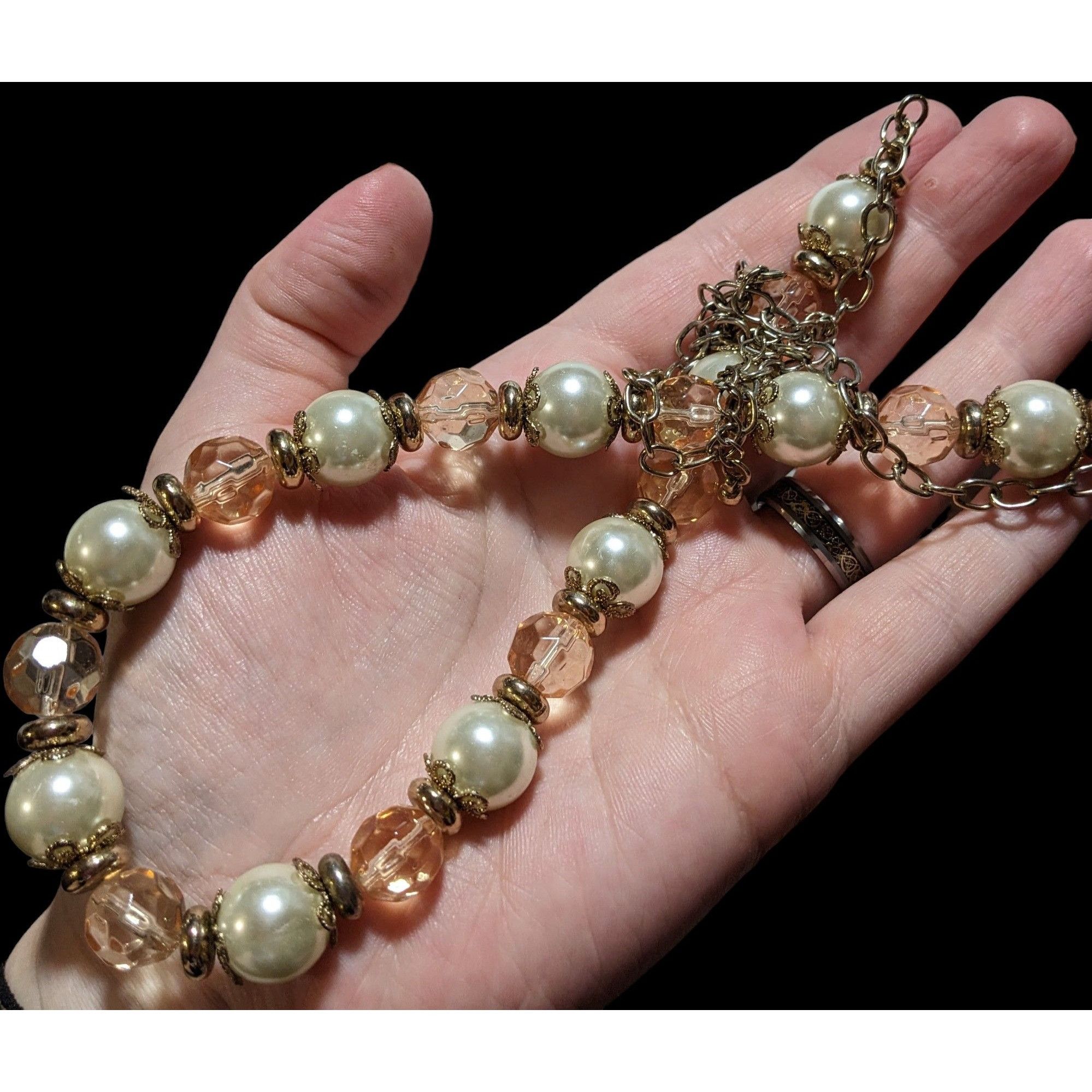 Other Regency Glam Pearl Beaded Statement Necklace Size ONE SIZE - 4 Thumbnail