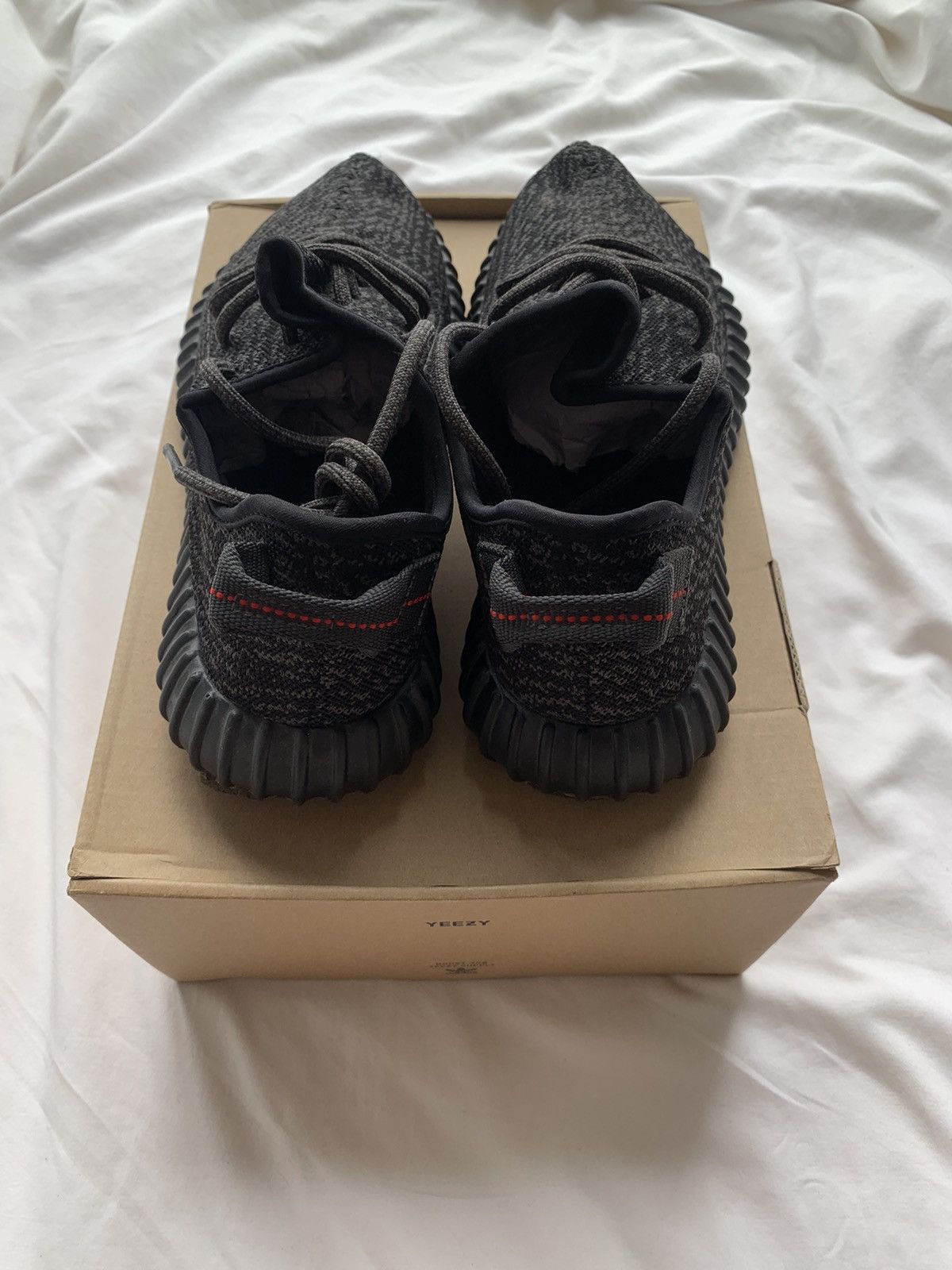 Adidas × Yeezy Adidas Yeezy Boost 350 Pirate Black 2015 - US9 Size US 9 / EU 42 - 5 Thumbnail