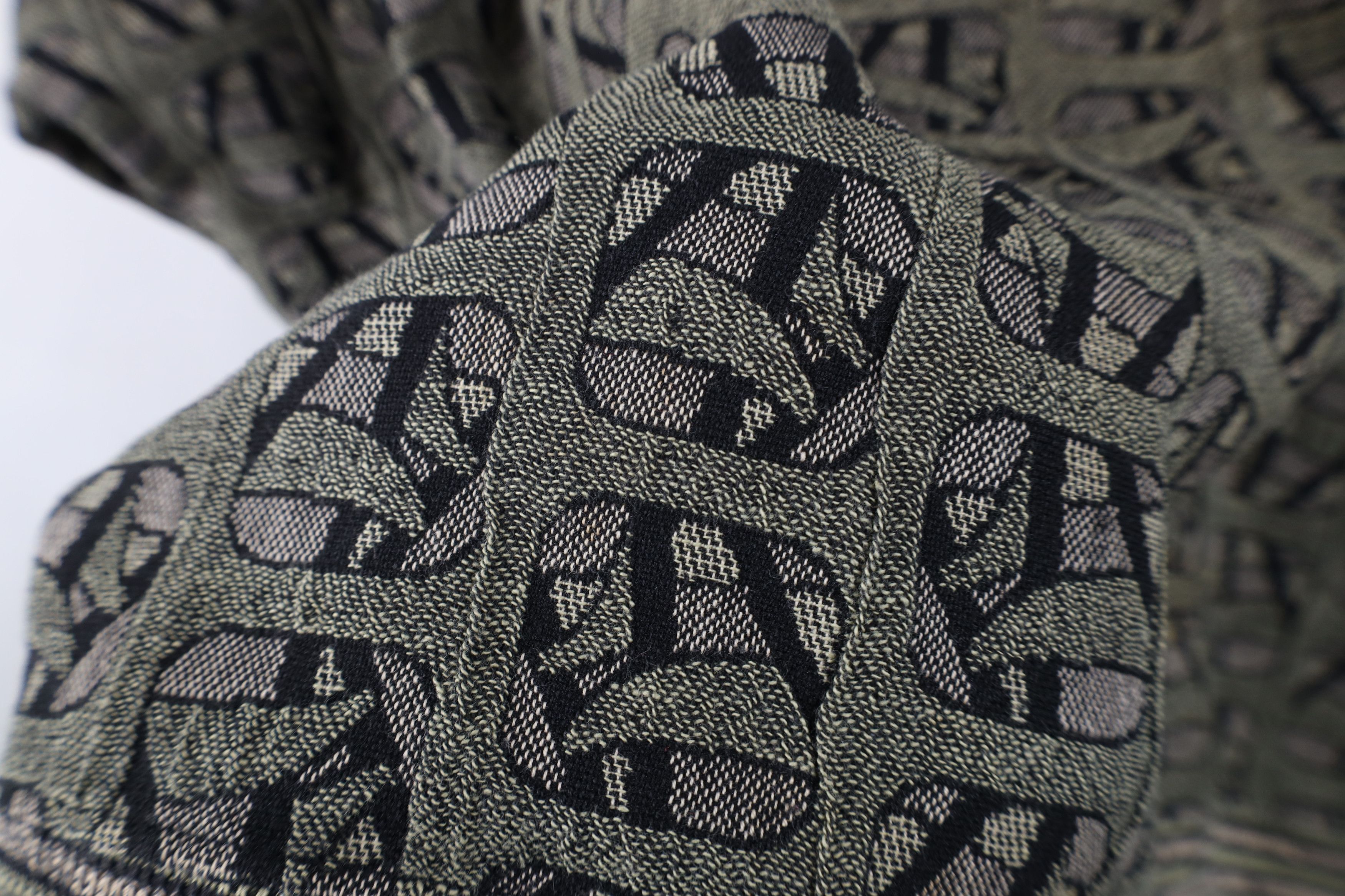 Vintage Vintage 90s Streetwear Geometric Lightweight Knit Sweater Size L / US 10 / IT 46 - 8 Thumbnail